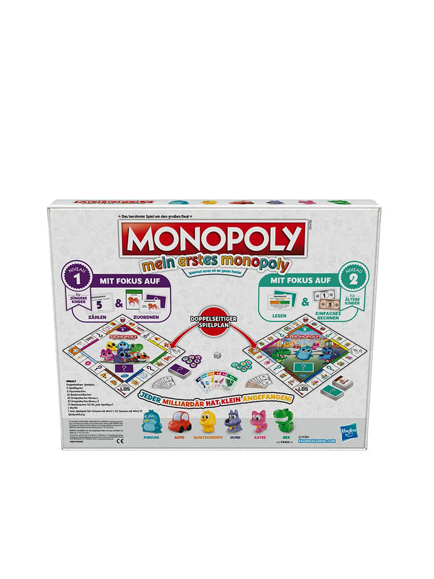 HASBRO | Brettspiel -  Monopoly Discover | keine Farbe