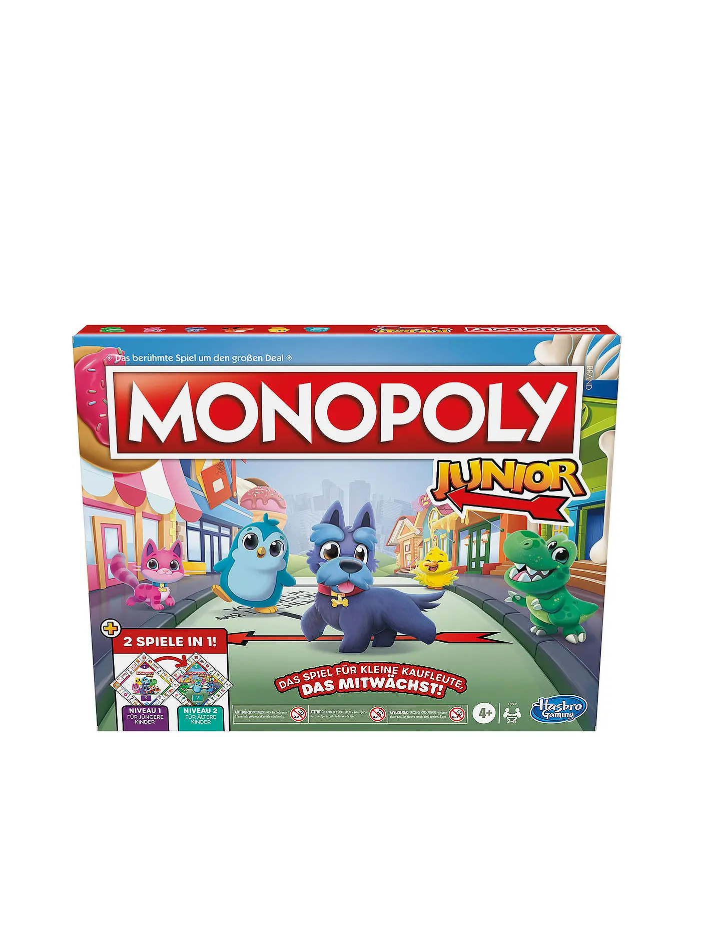 HASBRO | Brettspiel -  Monopoly Junior | keine Farbe