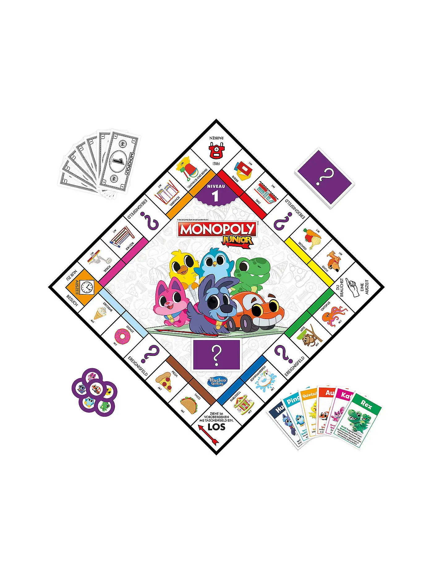 HASBRO | Brettspiel -  Monopoly Junior | keine Farbe