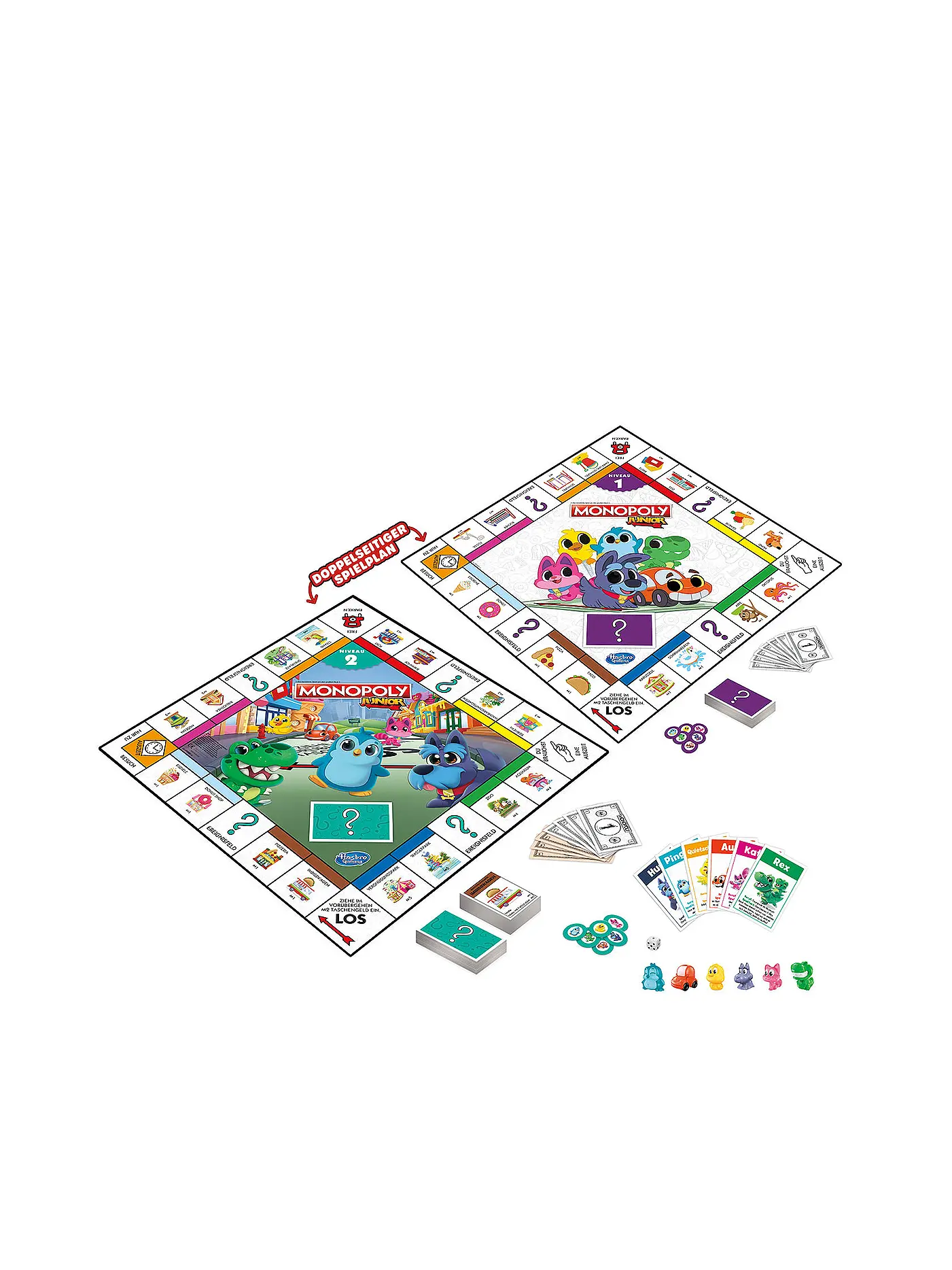 HASBRO | Brettspiel -  Monopoly Junior | keine Farbe