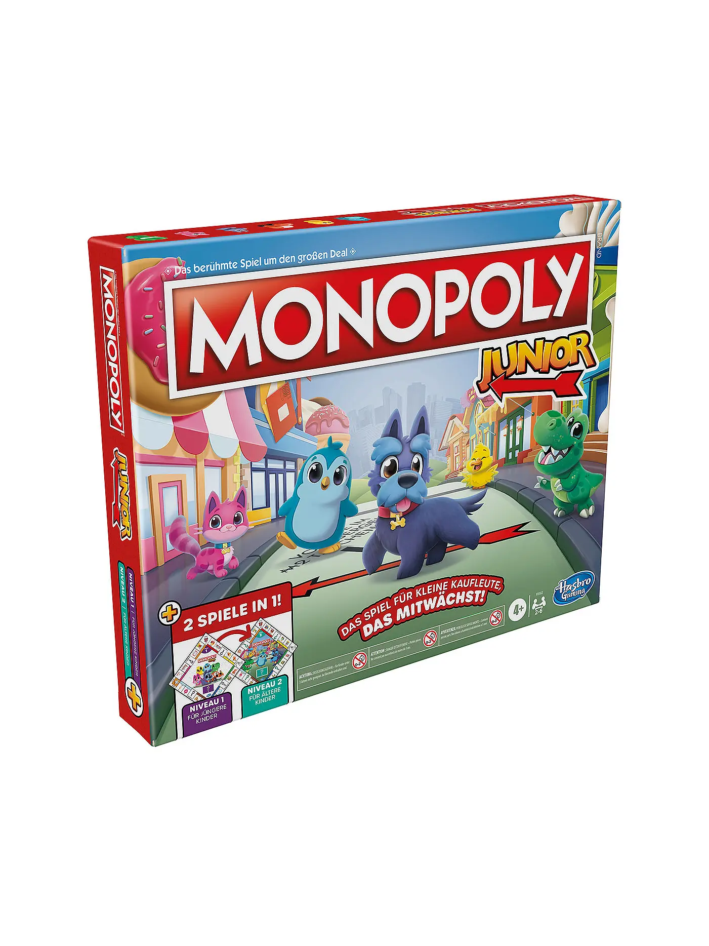 HASBRO | Brettspiel -  Monopoly Junior | keine Farbe