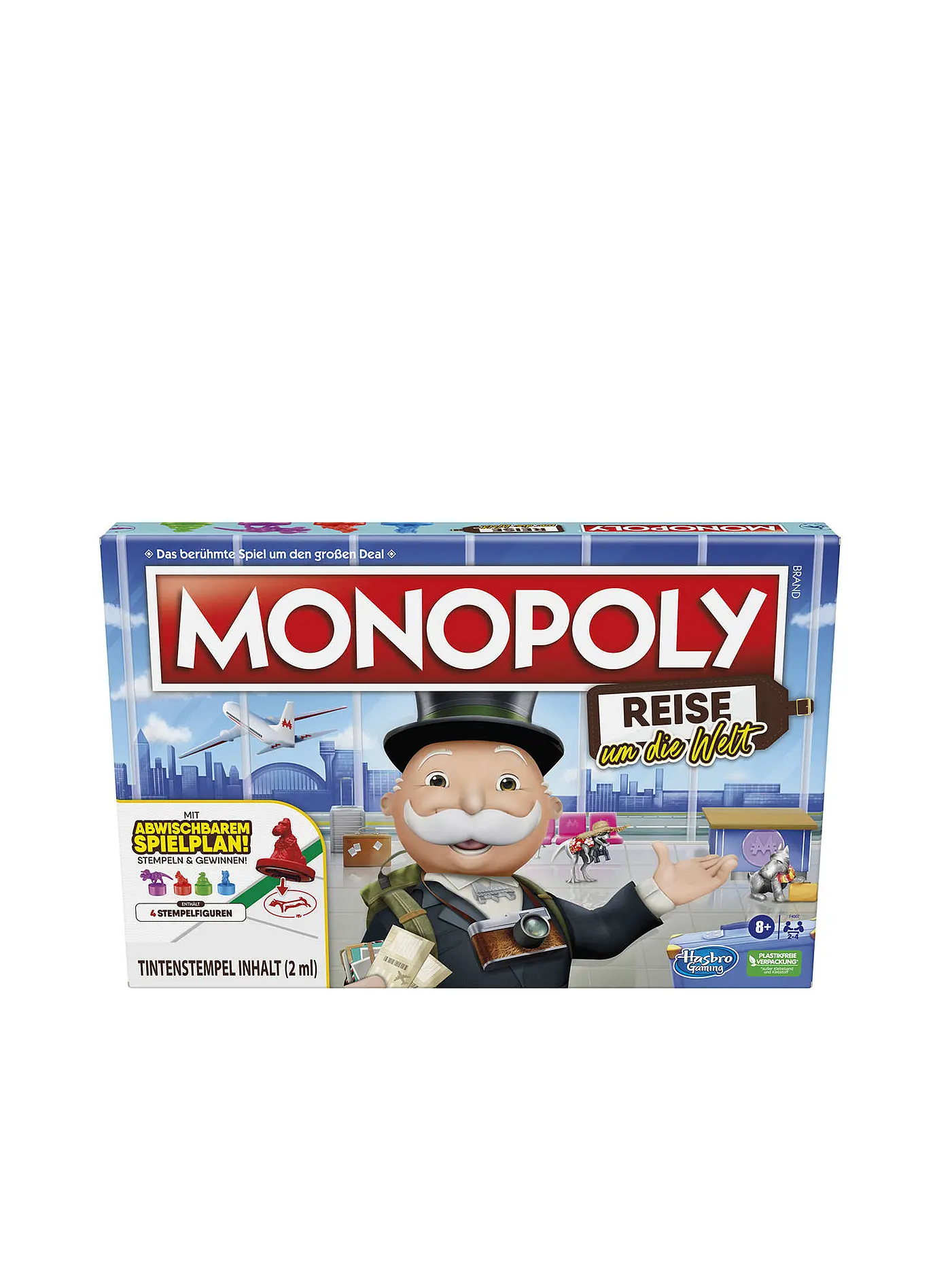 HASBRO | Brettspiel -  Monopoly Reise um die Welt | keine Farbe