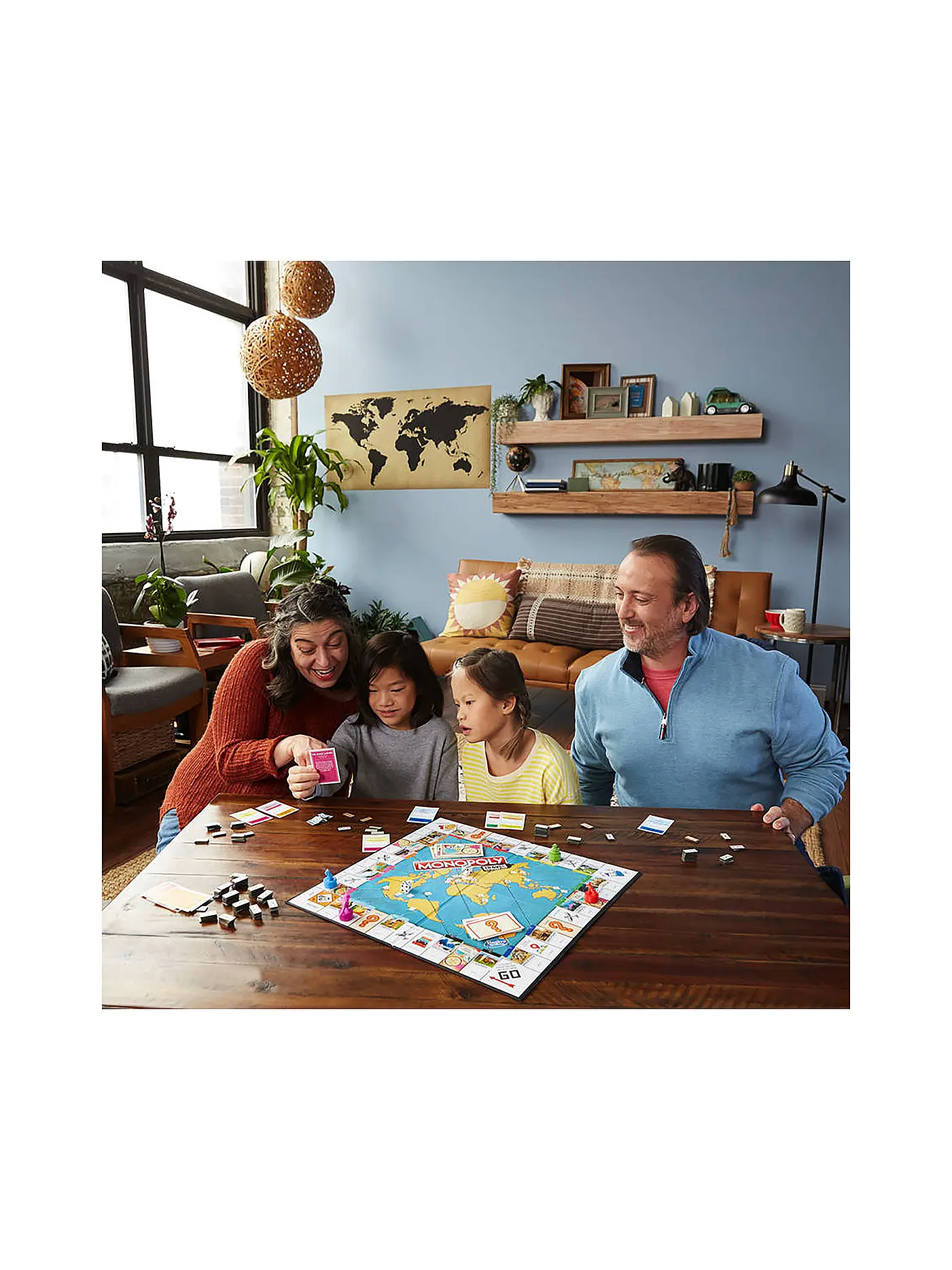HASBRO | Brettspiel -  Monopoly Reise um die Welt | keine Farbe