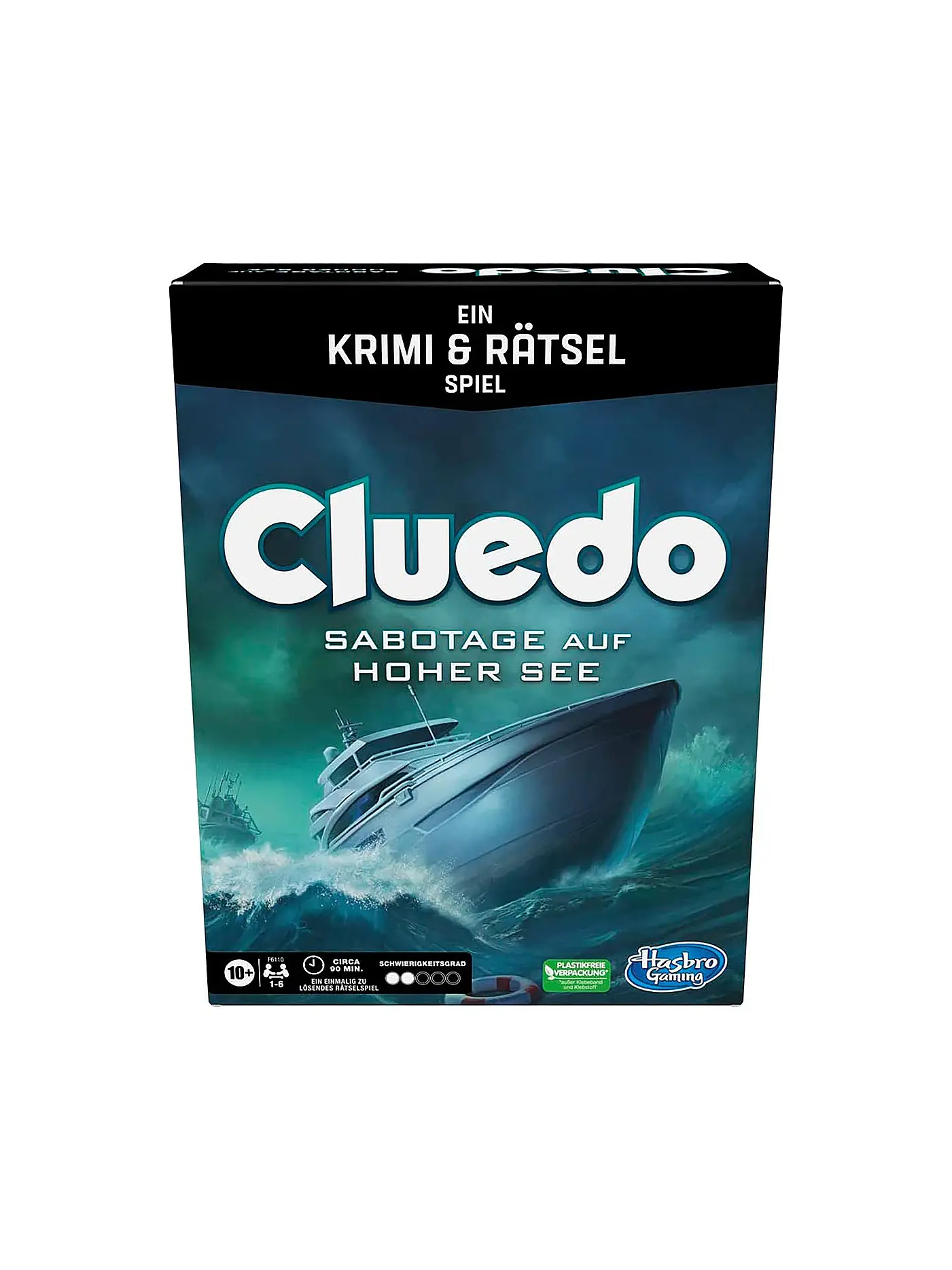 HASBRO | Brettspiel - Cluedo Sabotage auf hoher See | keine Farbe
