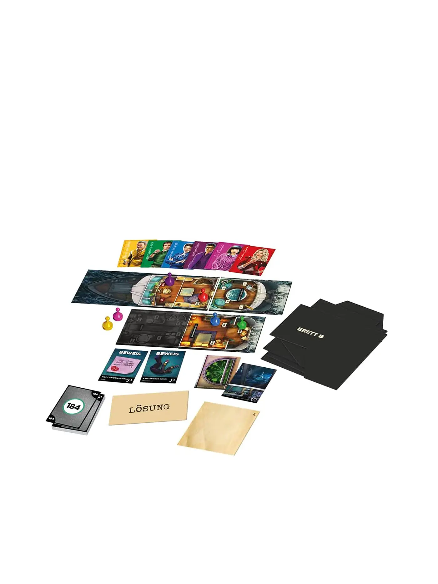 HASBRO | Brettspiel - Cluedo Sabotage auf hoher See | keine Farbe