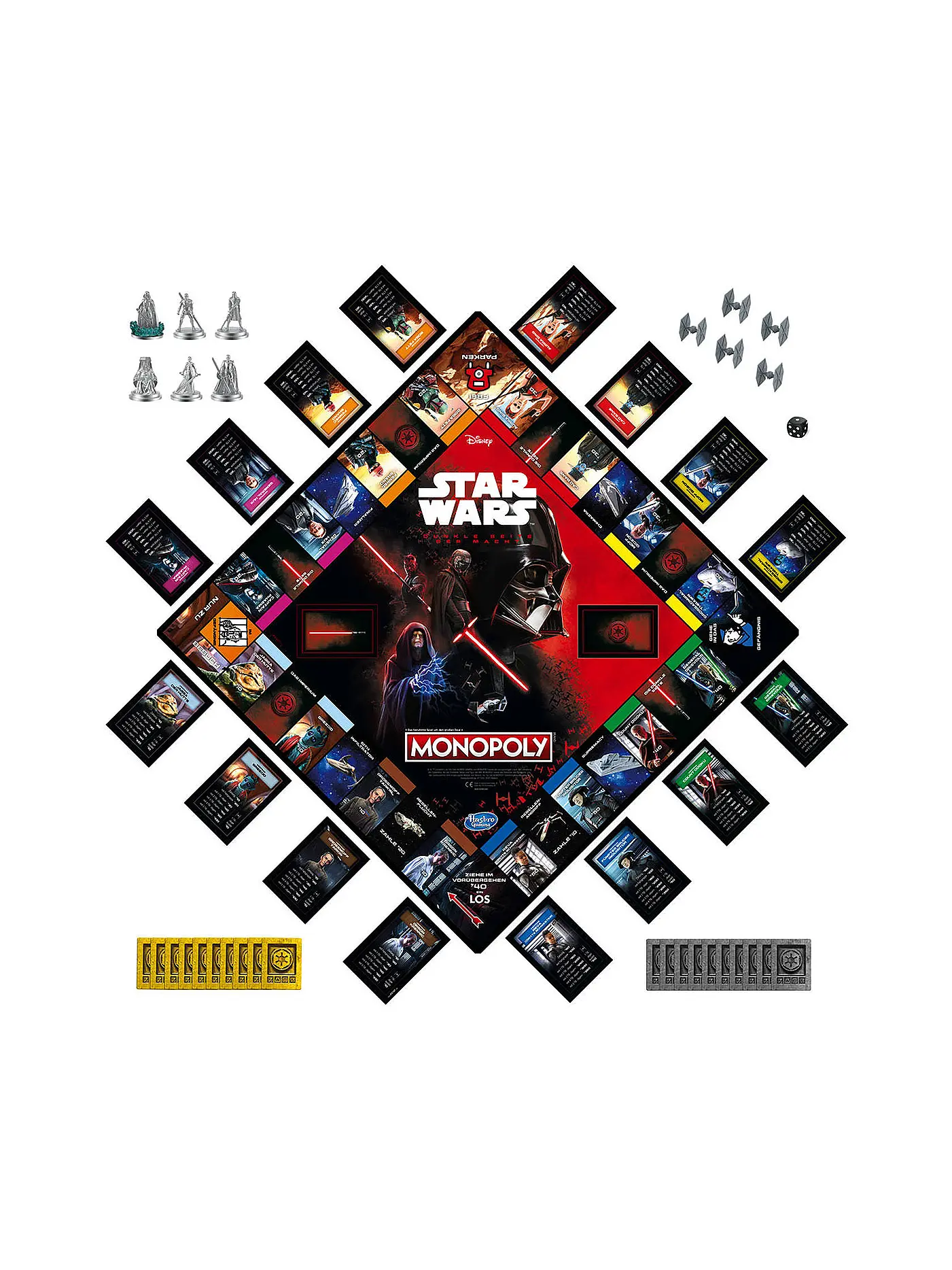 HASBRO | Brettspiel - Monopoly Dark Side Edition | keine Farbe