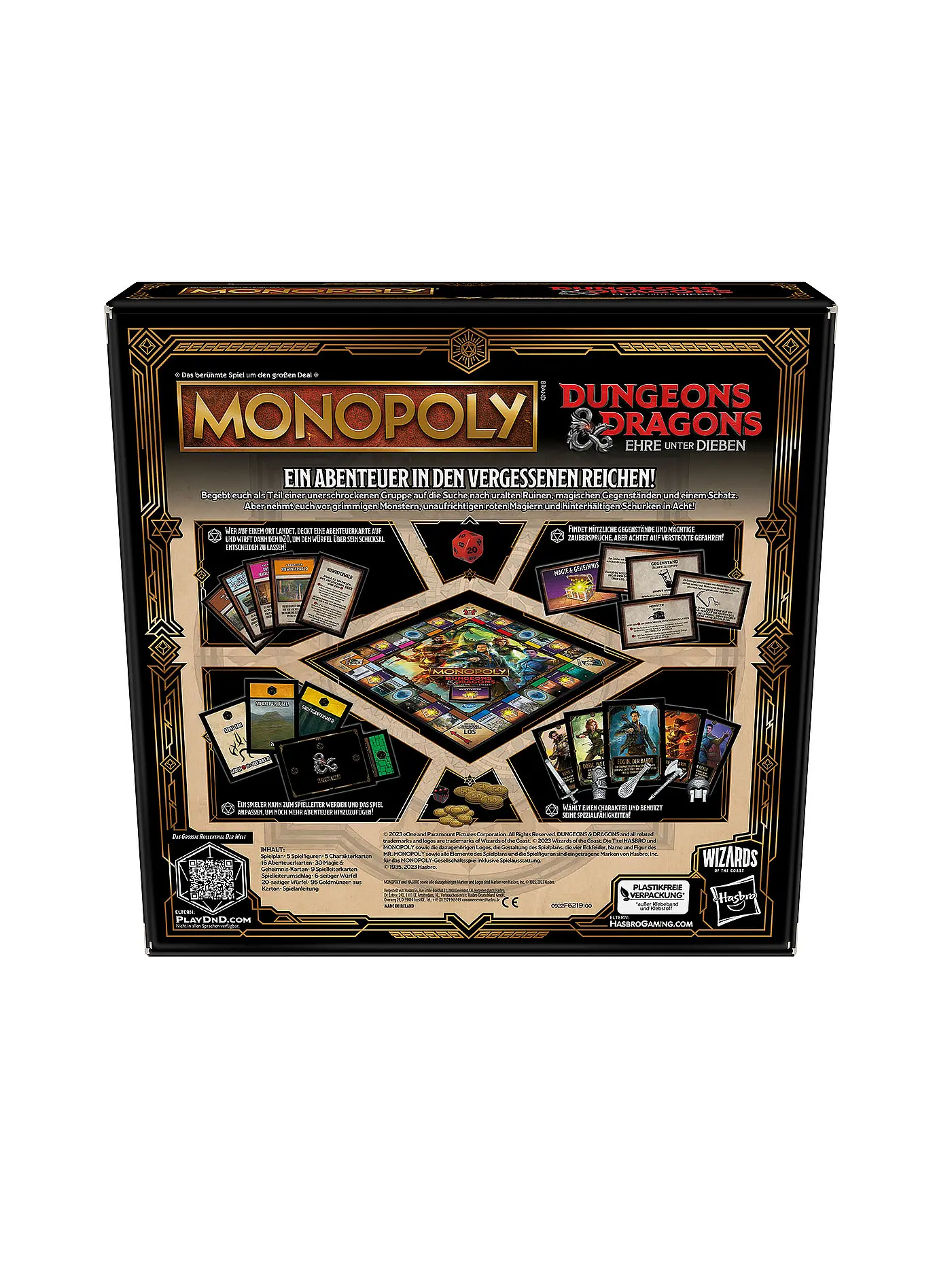 HASBRO | Brettspiel - Monopoly Dungeons & Dragons: Ehre unter Dieben | keine Farbe