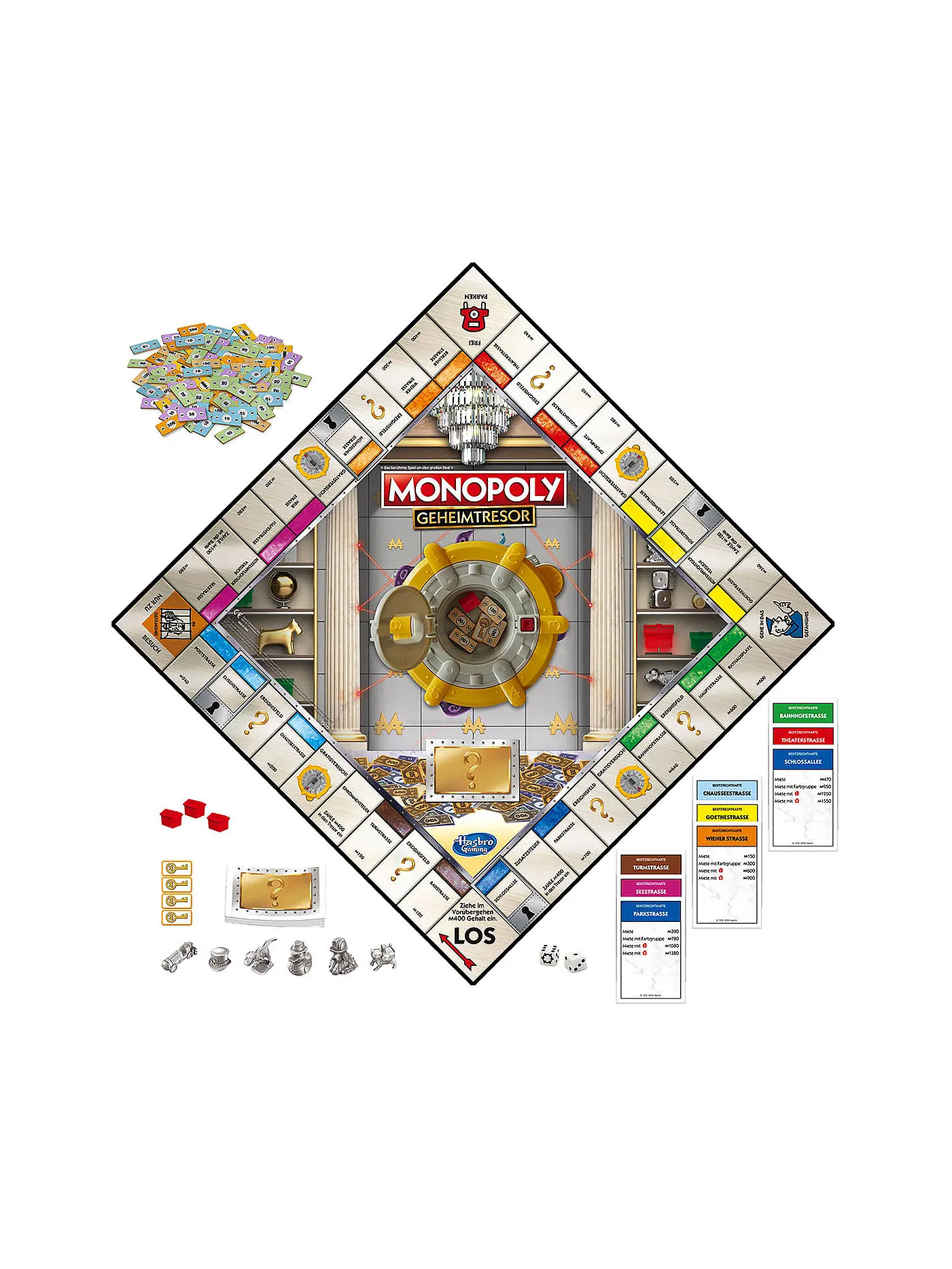 HASBRO | Brettspiel - Monopoly Geheimtresor | keine Farbe