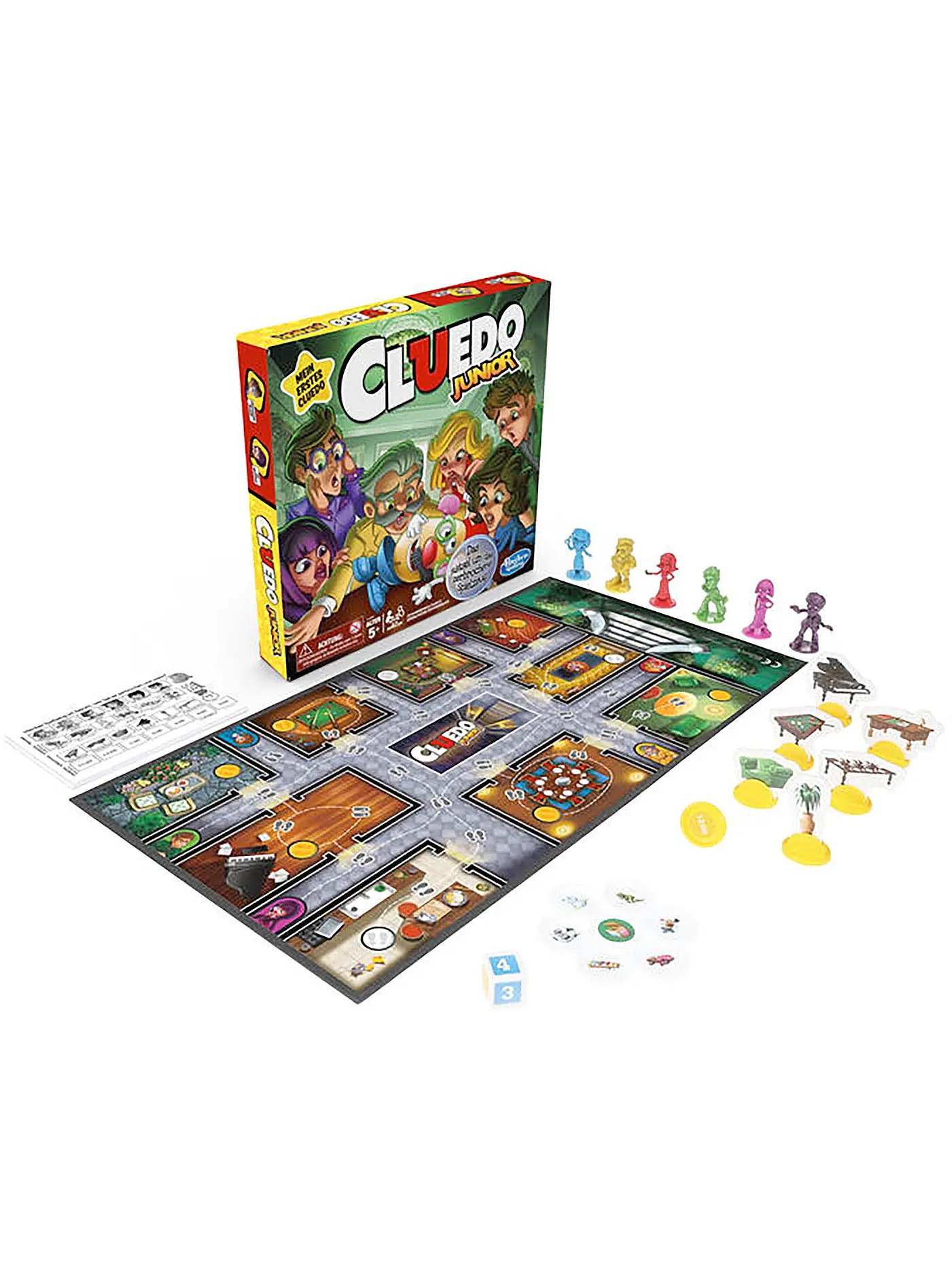 HASBRO | Cluedo Junior | keine Farbe