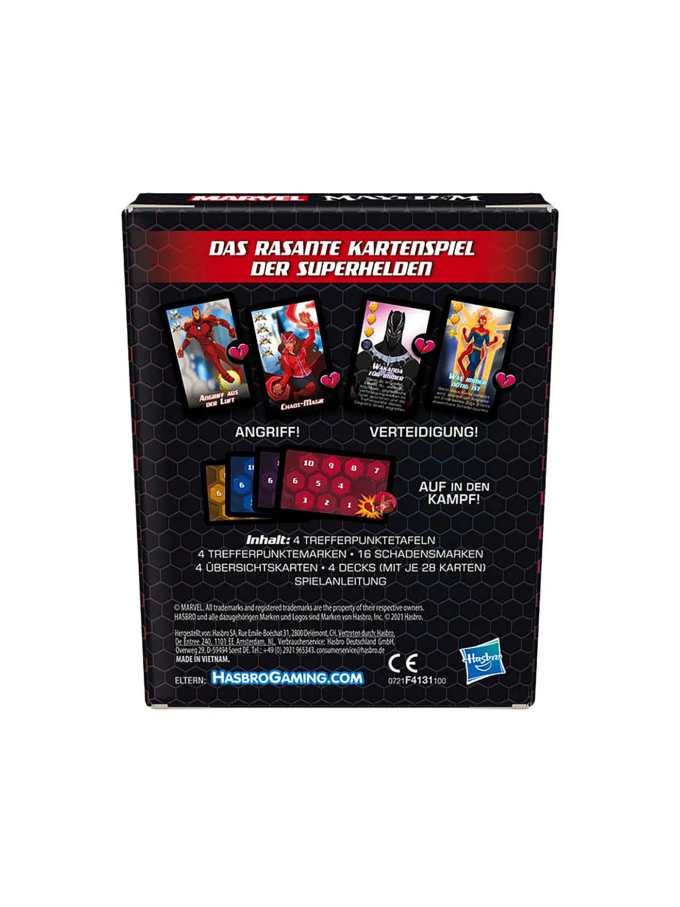 HASBRO | OTHER FAMILY GAMES Marvel Mayhem | keine Farbe