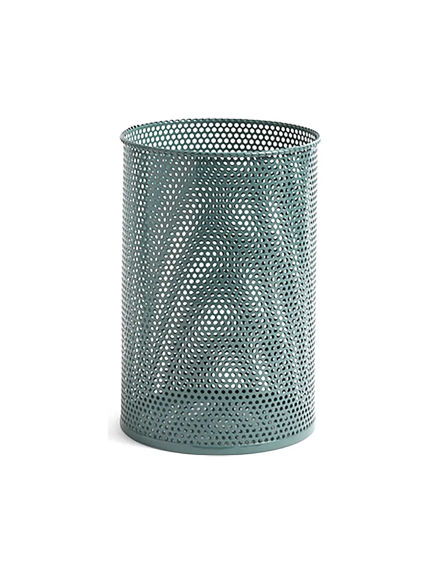 HAY | Papierkorb Perforated BIN M Sage Green | grün