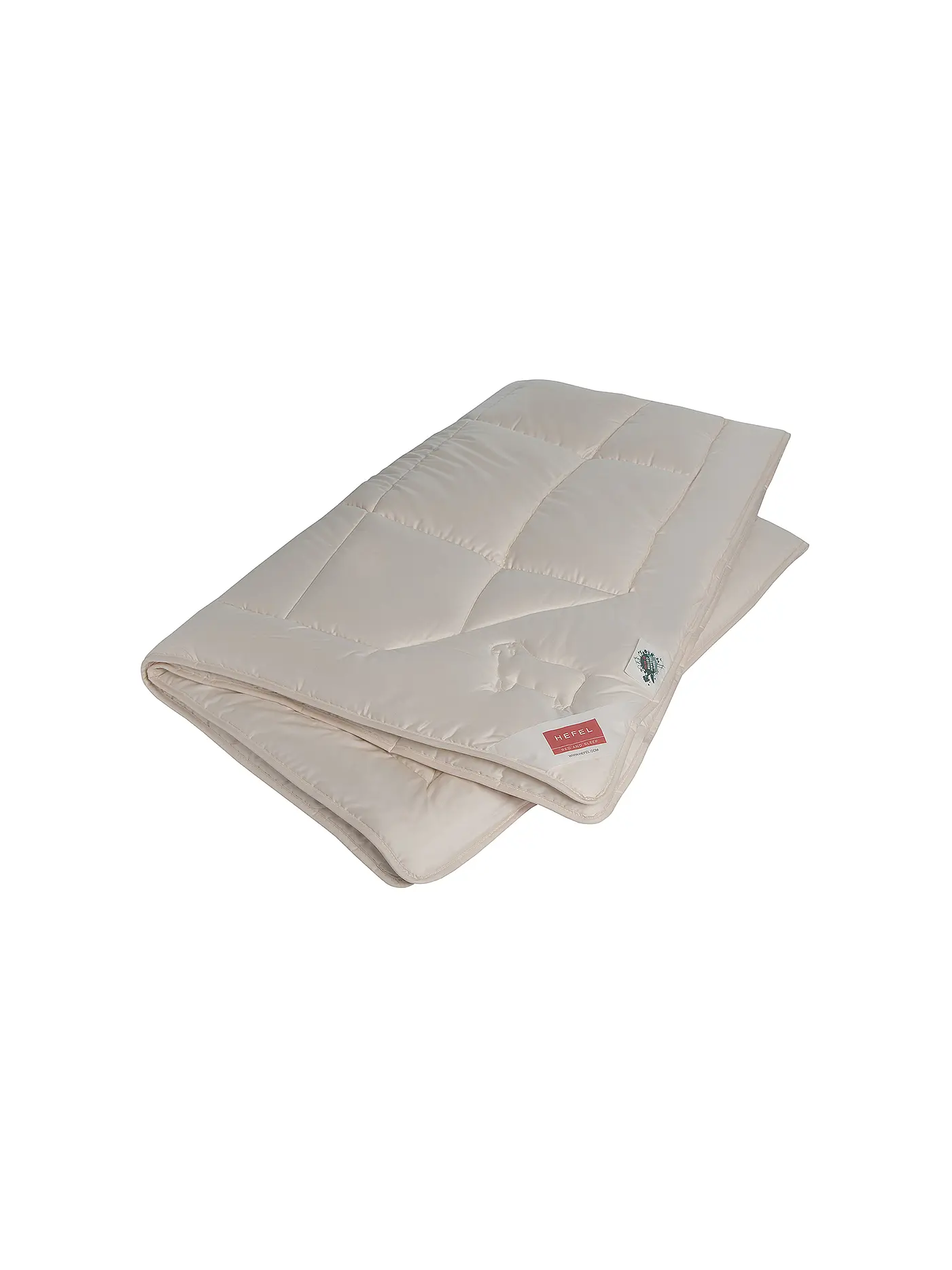 HEFEL | Bettdecke "Bio Wool" 140x200cm | weiss