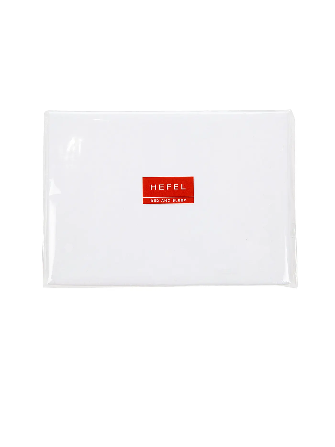 HEFEL | Jerseybezug für Reisekissen 25x45cm | weiss
