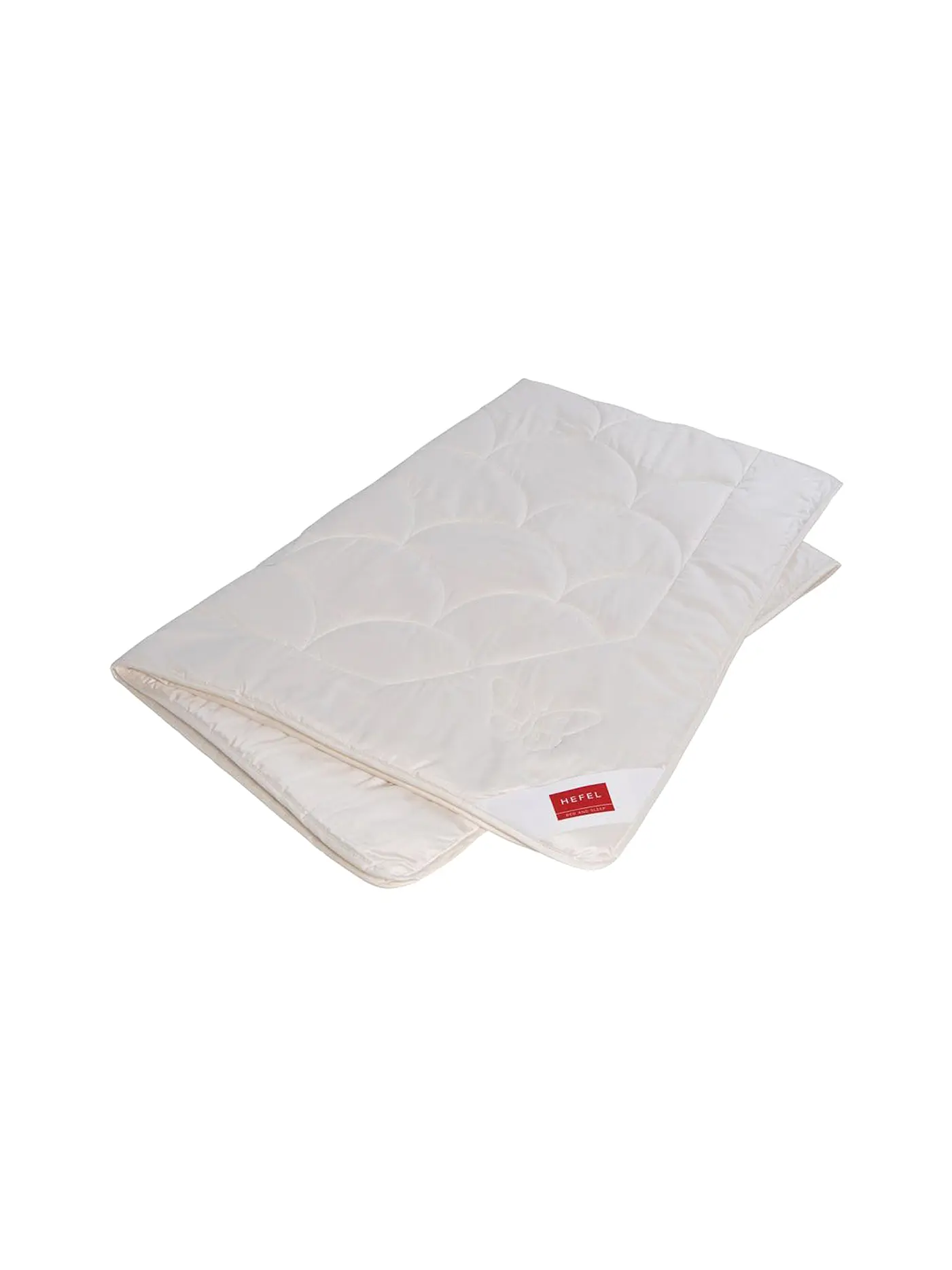 HEFEL | Sommerdecke "Pure Silk" 140x200cm (champagner) | weiss
