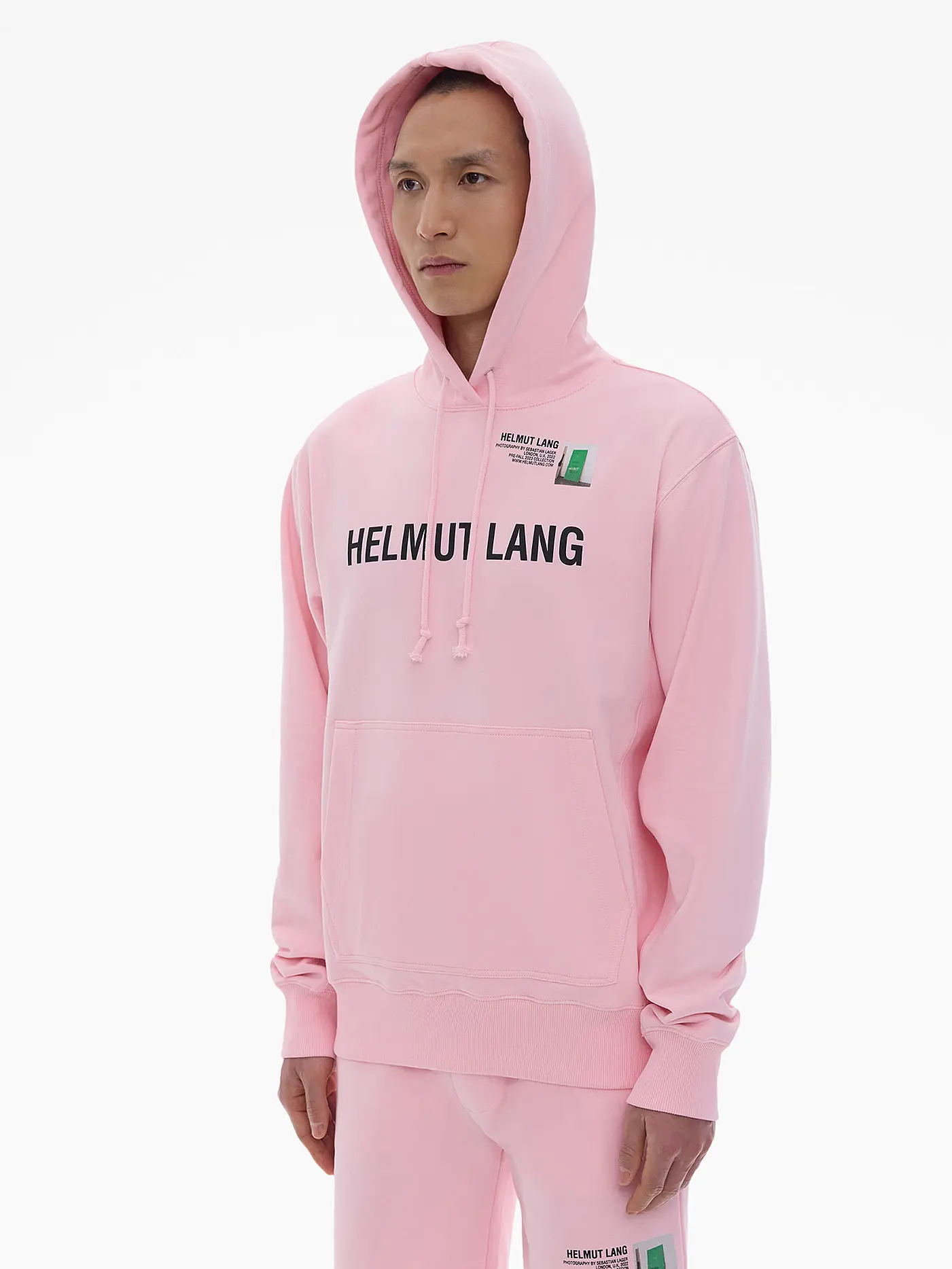 HELMUT LANG | Kapuzensweater - Hoodie | pink