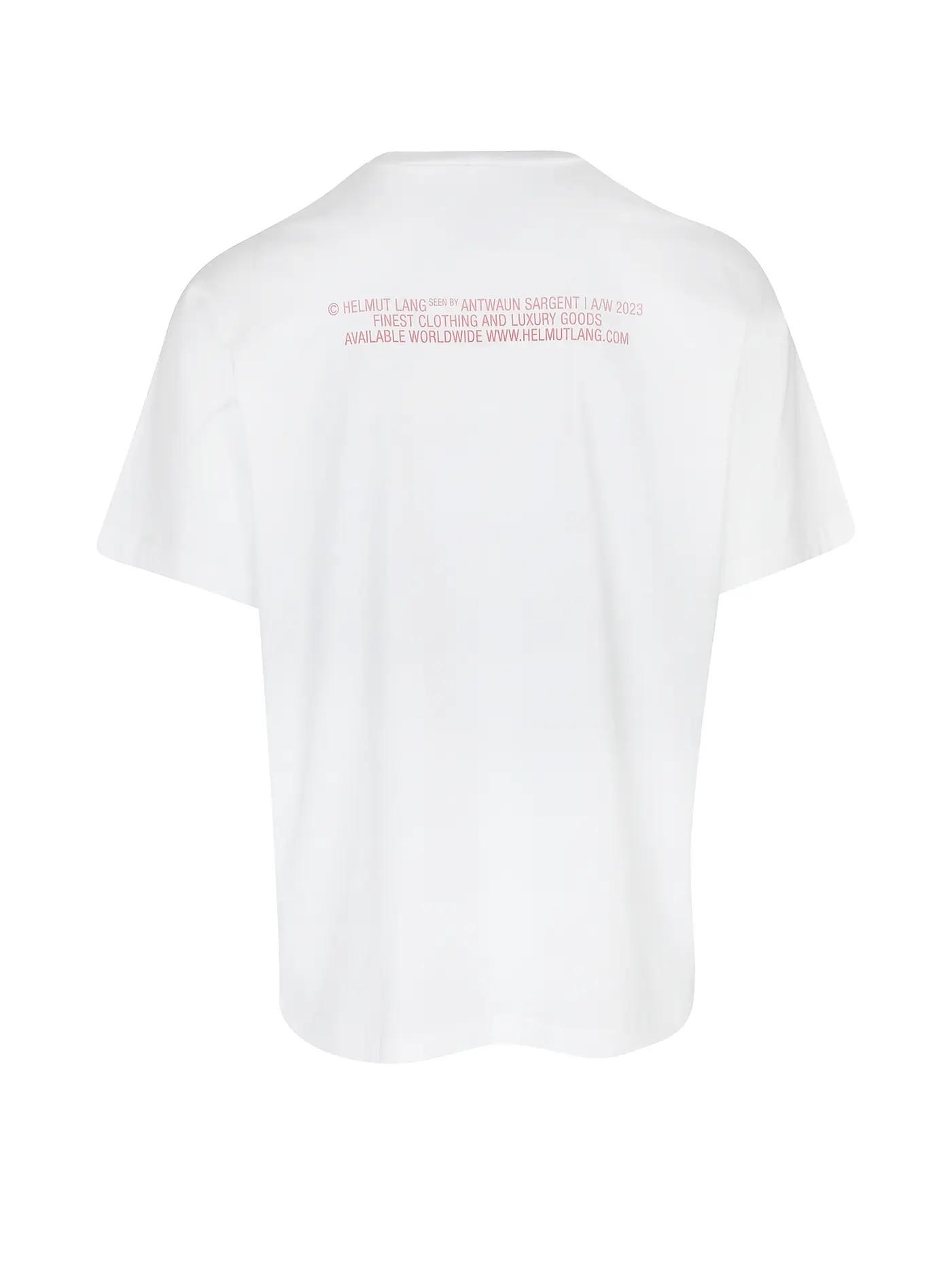 HELMUT LANG | T-Shirt REVERSE | weiss