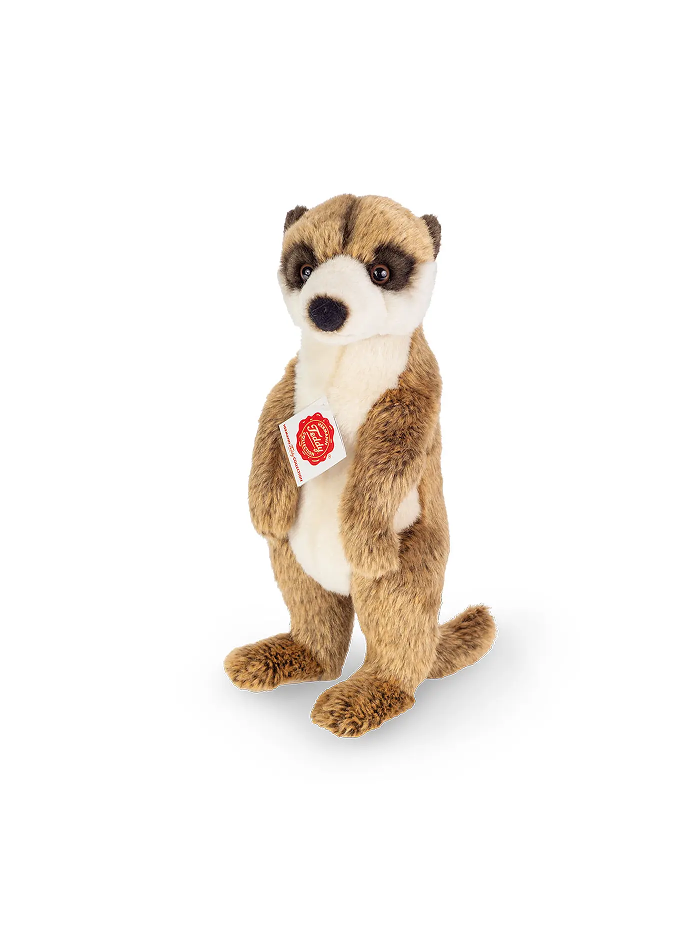 HERMANN TEDDY | Plüschtier - Erdmännchen stehend 29cm | beige