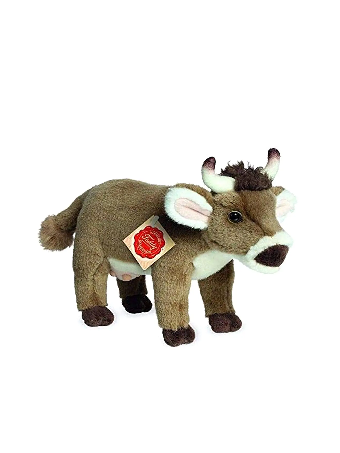 HERMANN TEDDY | Plüschtier - Kuh stehend 22cm | braun