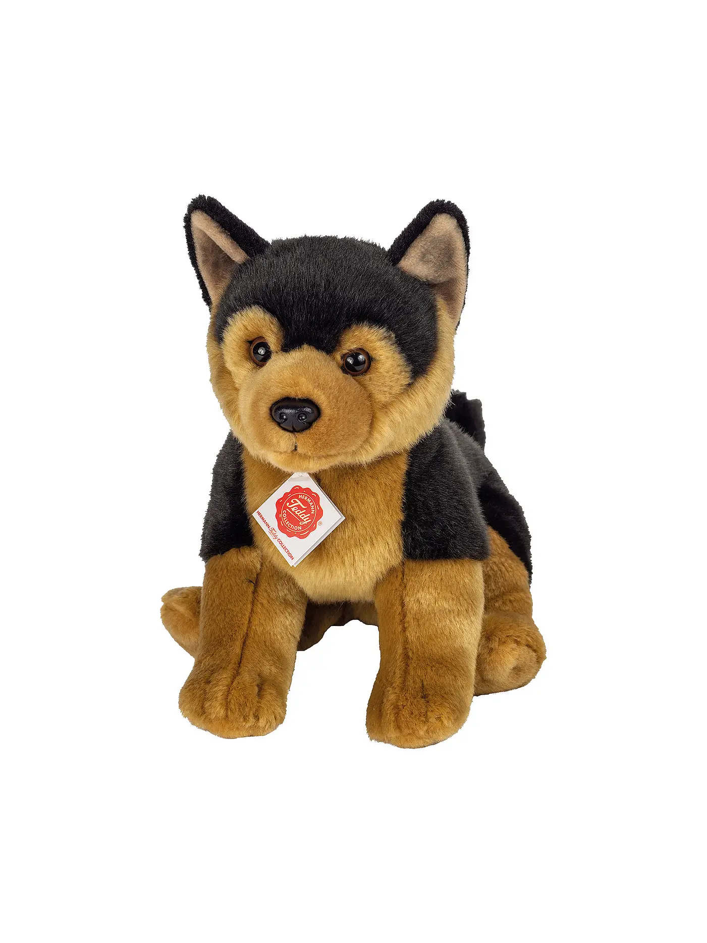 HERMANN TEDDY | Schäferhund Welpe sitzend 30cm | braun
