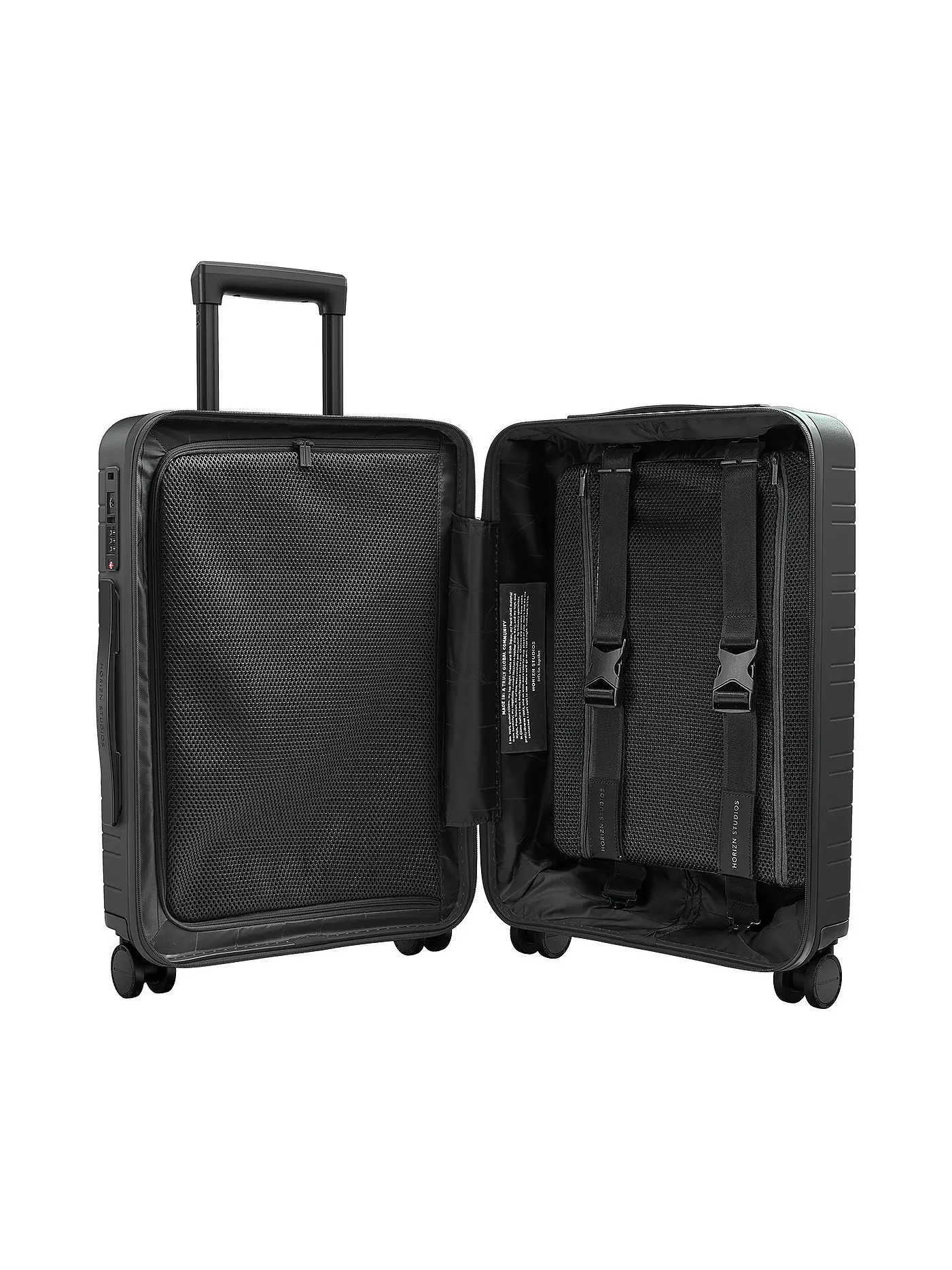 HORIZN STUDIOS | Handgepäck Trolley H5 SMART 55cm Graphite | grau