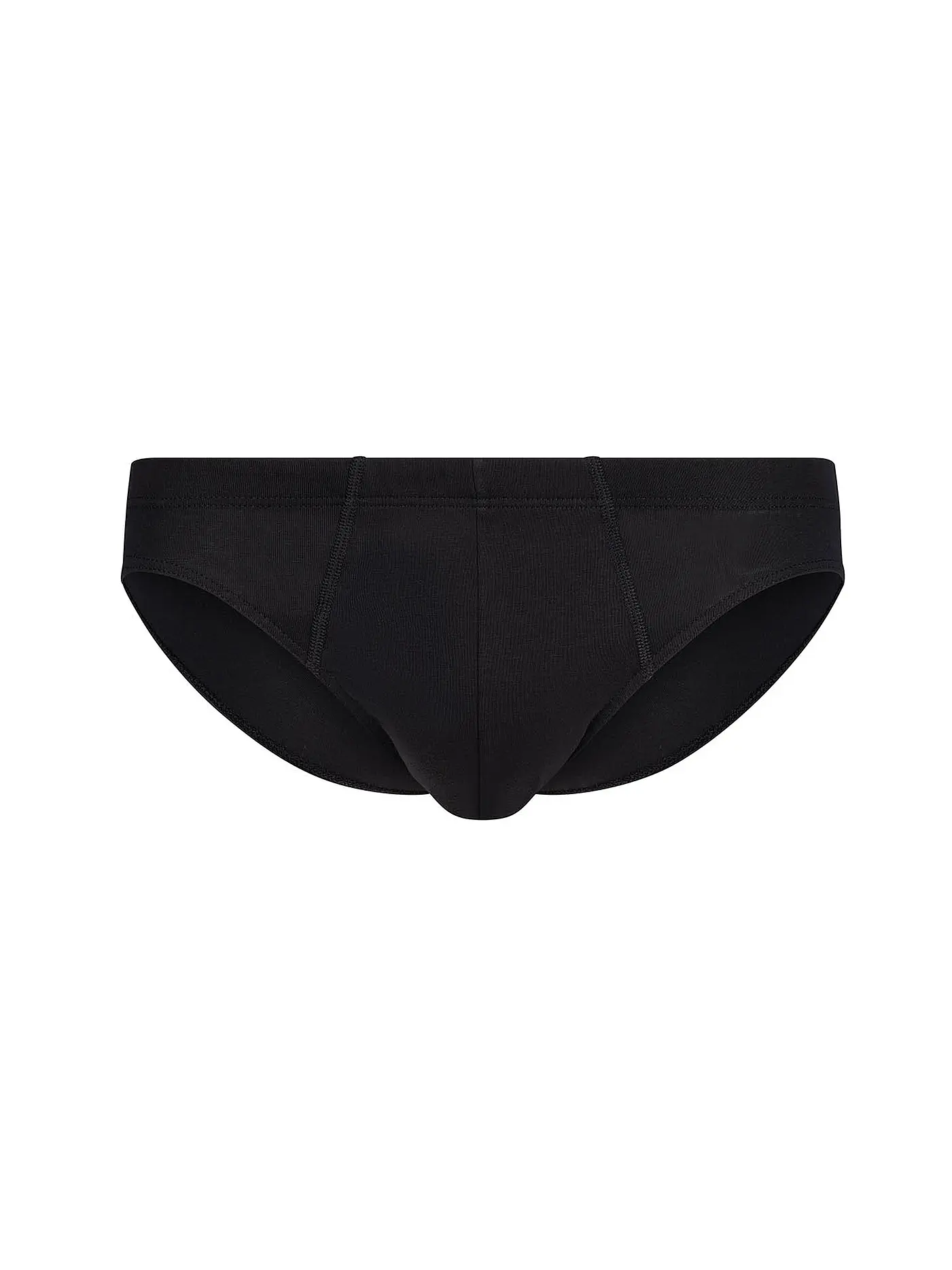 HUBER | Brasil Slip 2er Pkg. anthracite stripe | grau