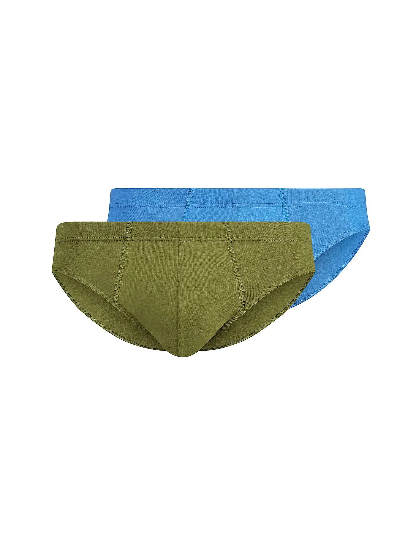HUBER | Brasil Slip 2er Pkg. moss azure selection | grün