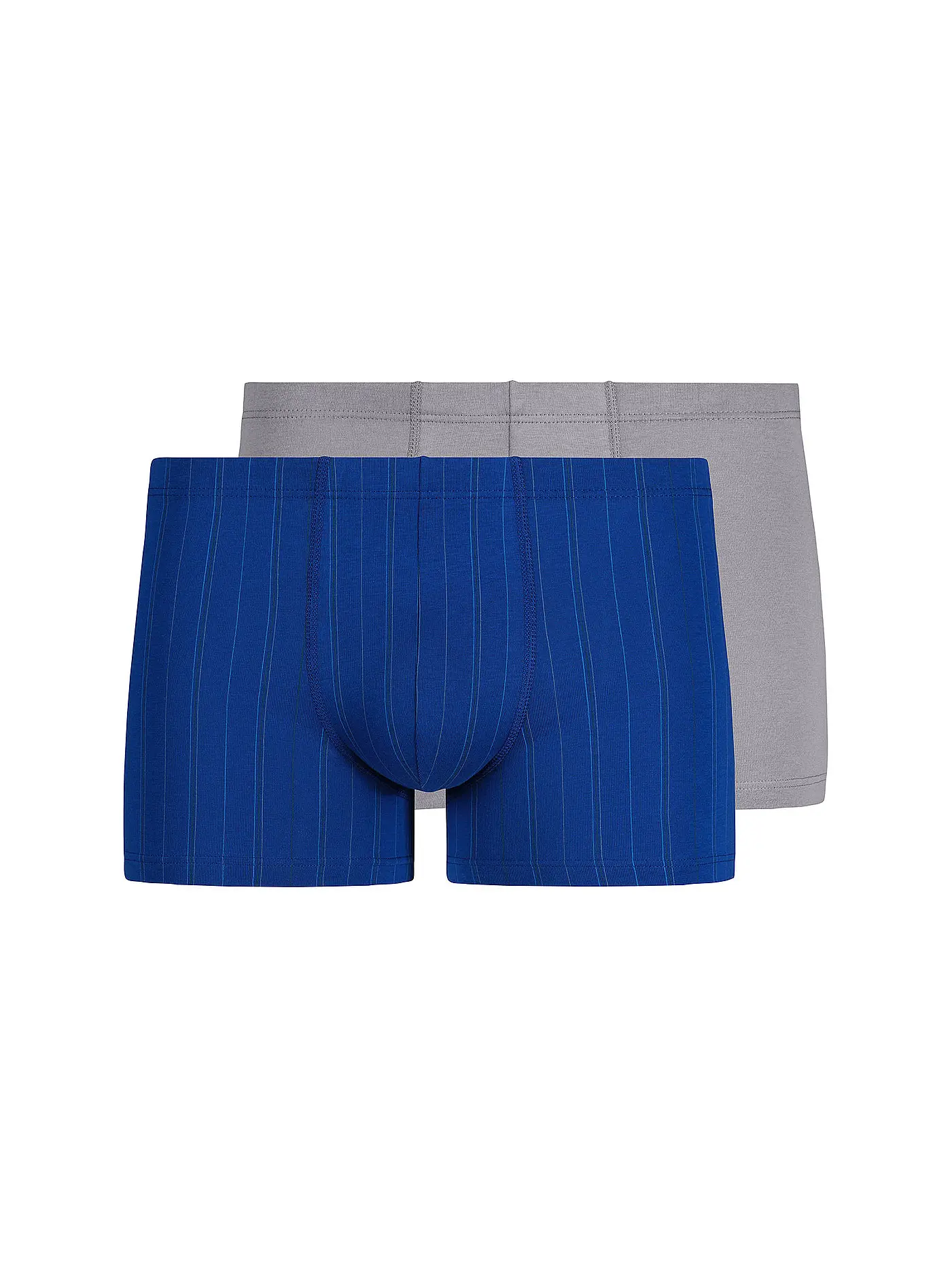 HUBER | Pants 2er Pkg. digital blue grey stripe select  | blau