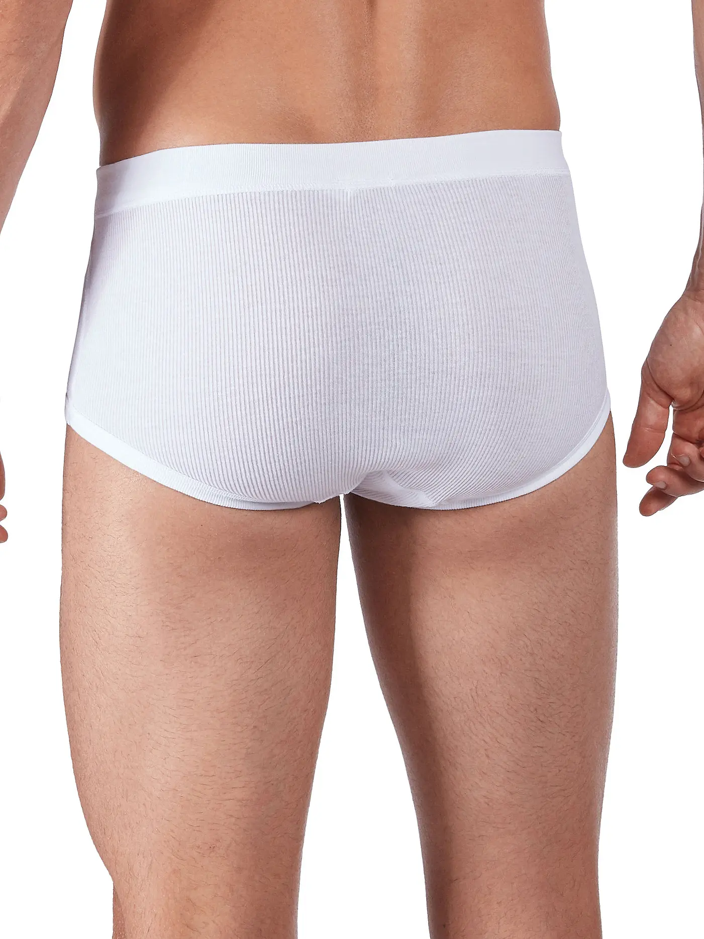 HUBER | Slip "De Luxe" (Weiß) | weiss