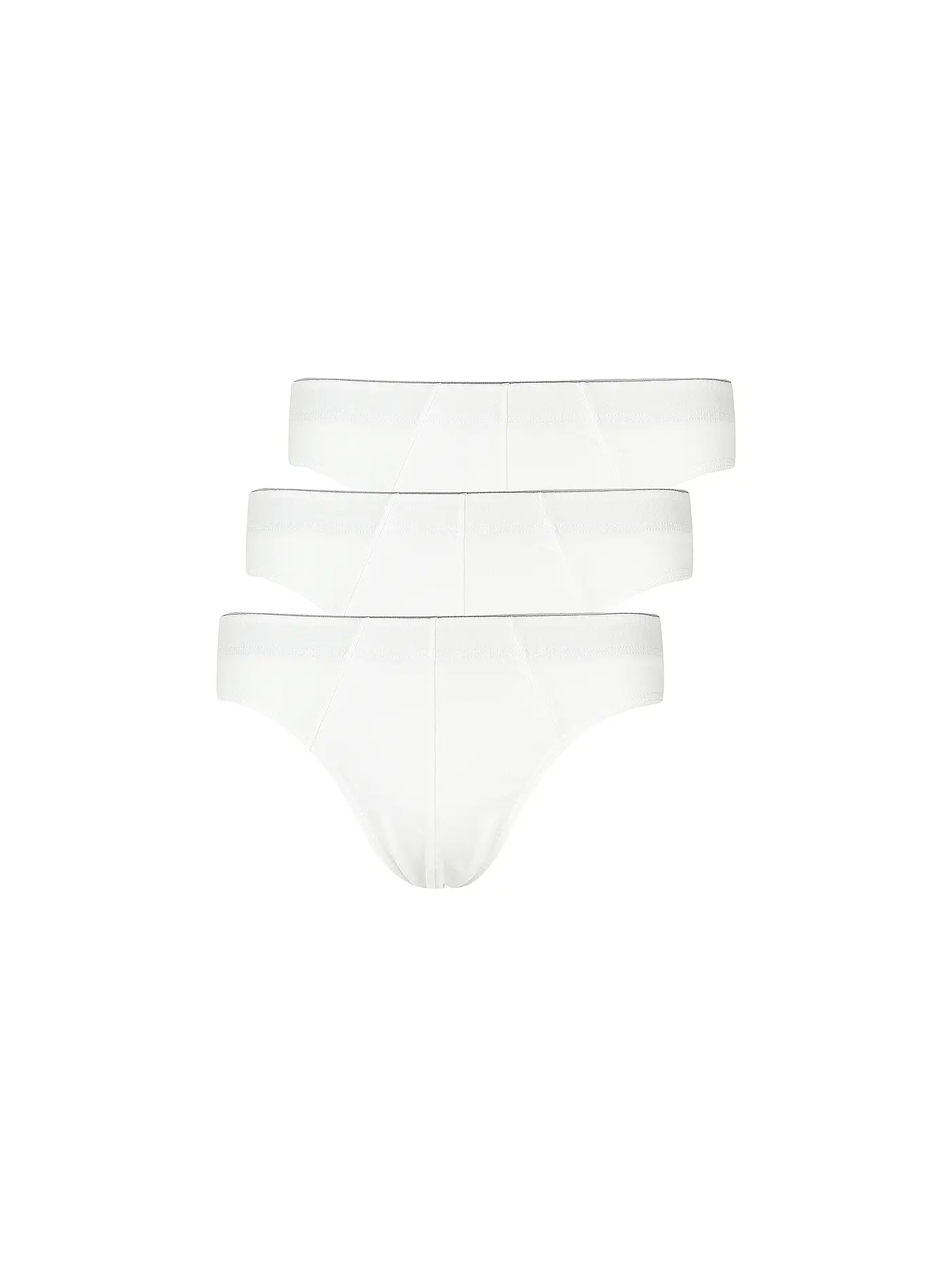 HUBER | Slip 3er Pkg Just Comfort Weiss | weiss
