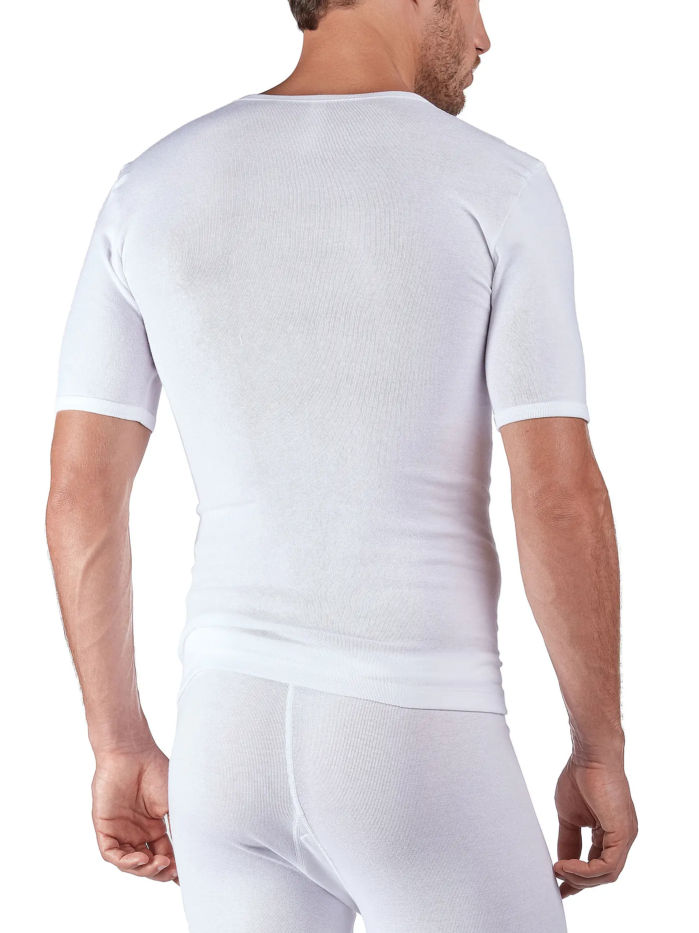 HUBER | T-Shirt "Comfort" (Weiss) | weiss