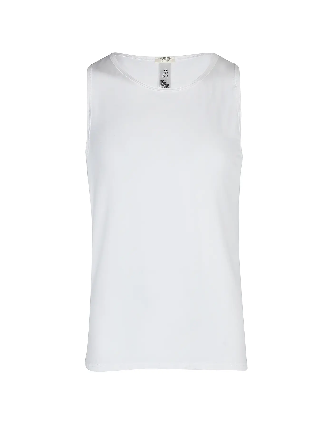 HUBER | Tanktop | weiss