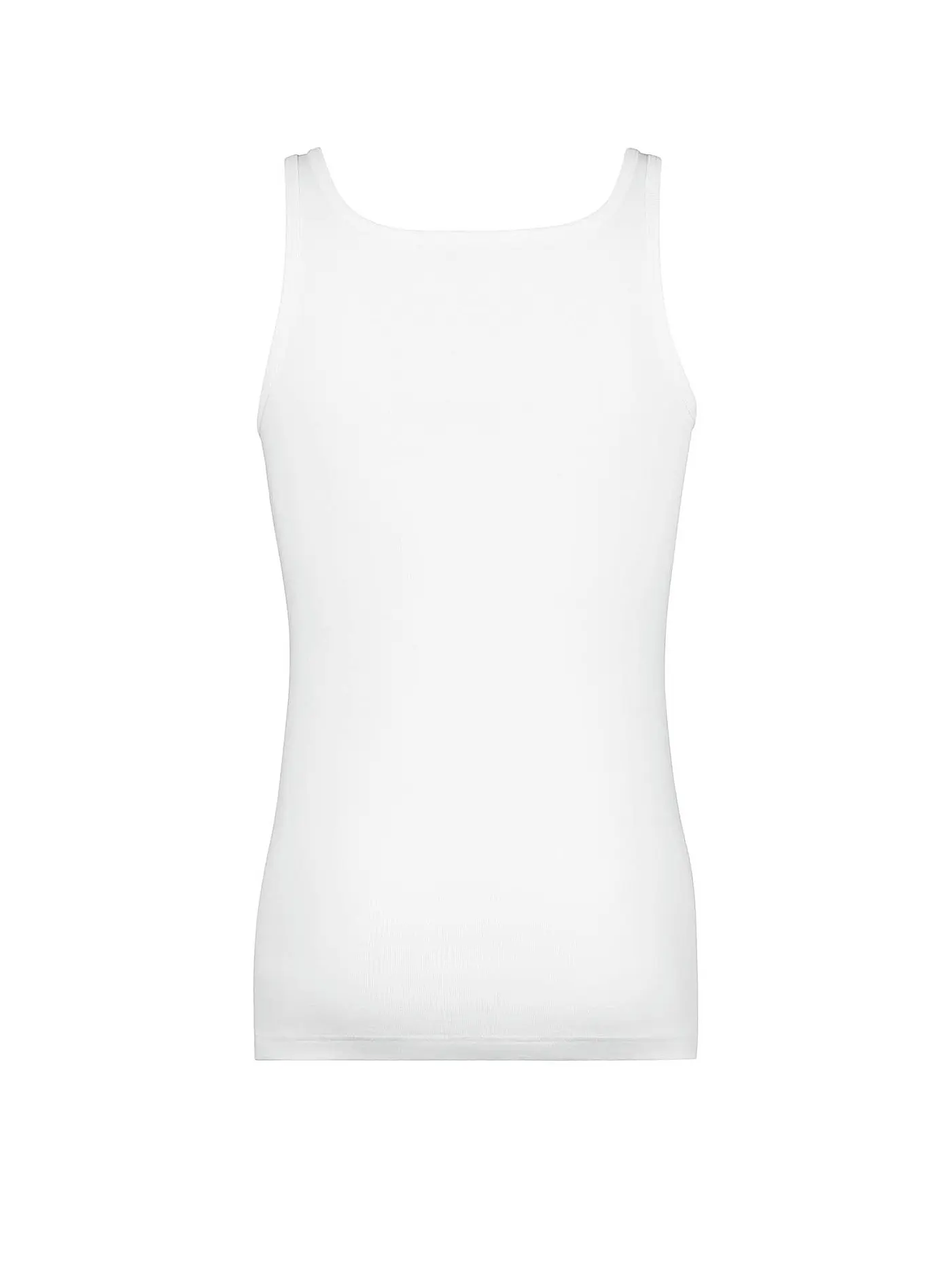 HUBER | Trägershirt - Unterhemd  "Comfort" (Weiß) | weiss