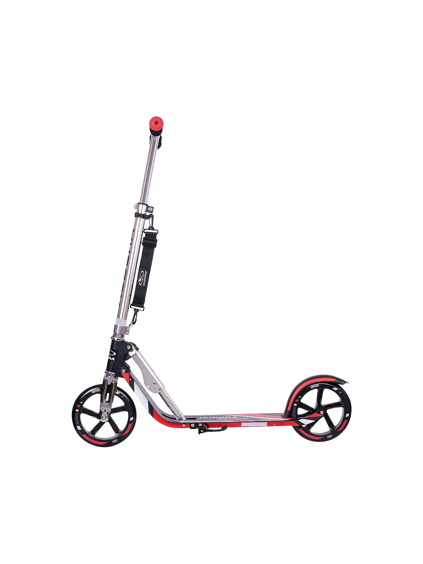 HUDORA | BigWheel® 205 schwarz/rot | silber