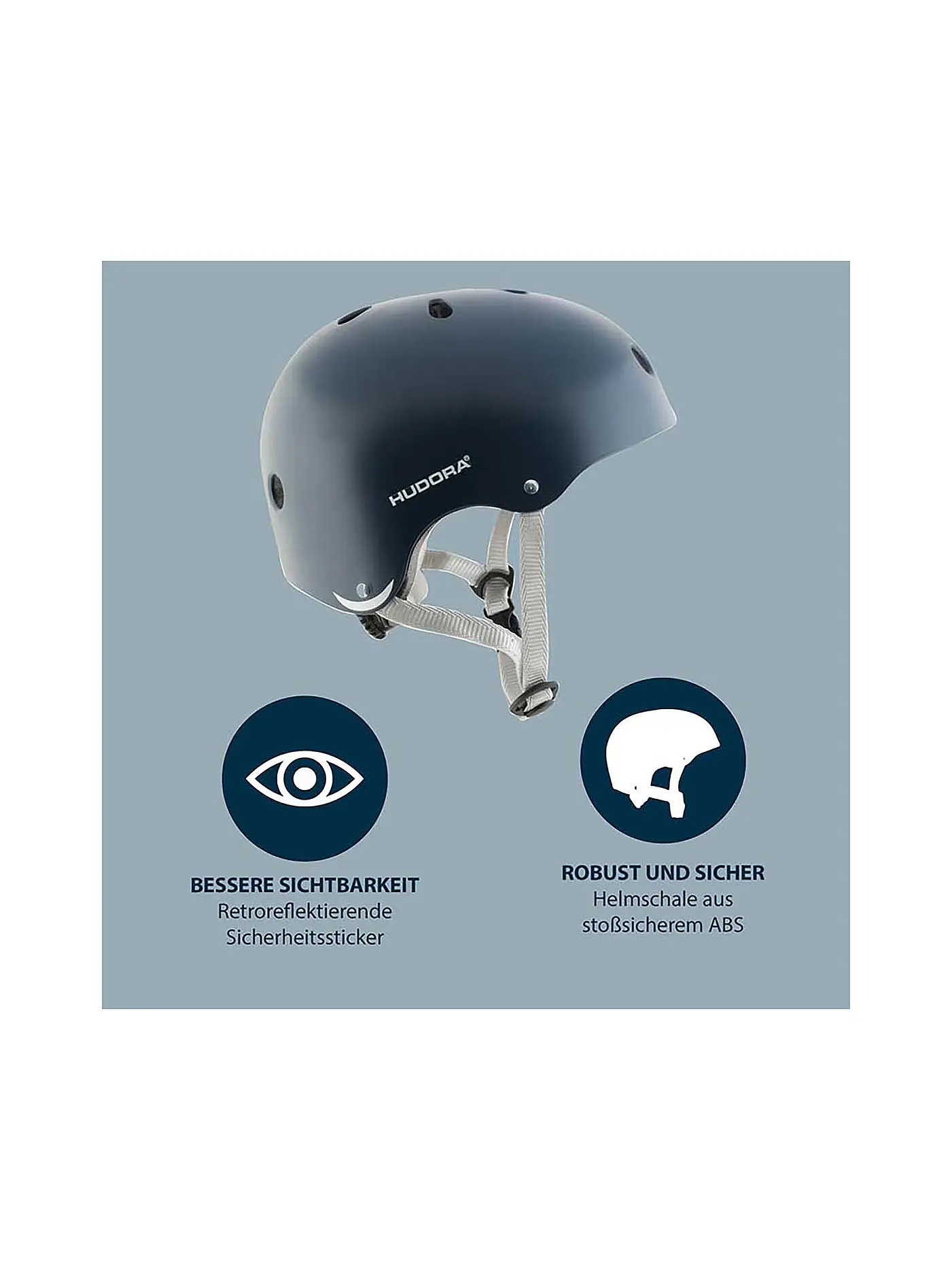 HUDORA | Skaterhelm midnight 48-60 | keine Farbe