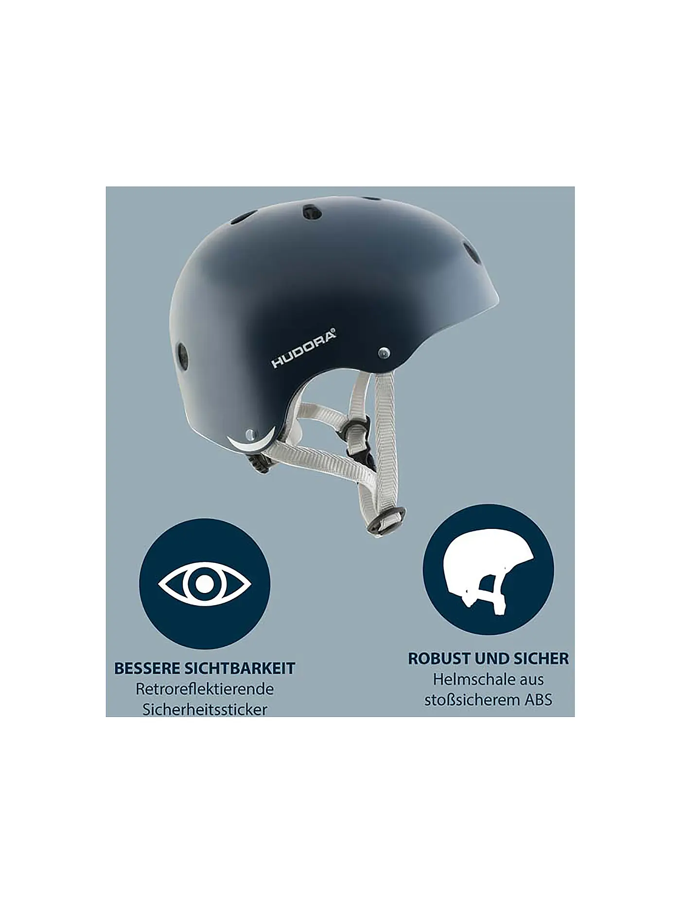 HUDORA | Skaterhelm midnight 56-60 | keine Farbe