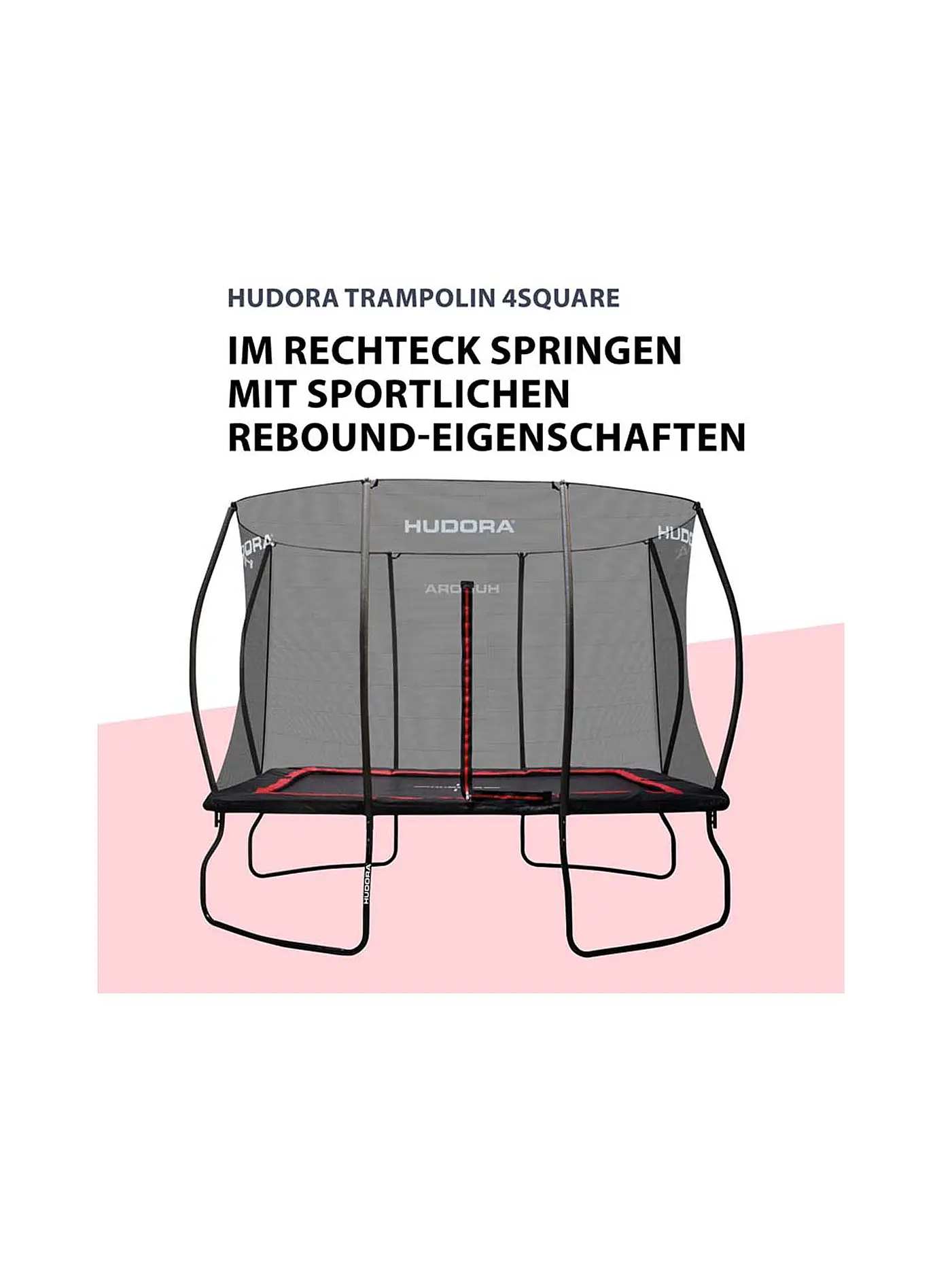 HUDORA | Trampolin 4square 215 x 305 cm | keine Farbe