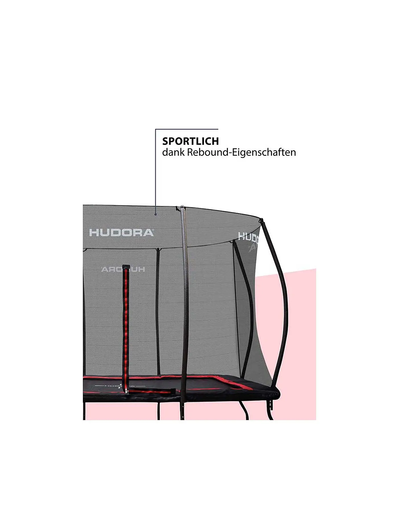 HUDORA | Trampolin 4square 215 x 305 cm | keine Farbe