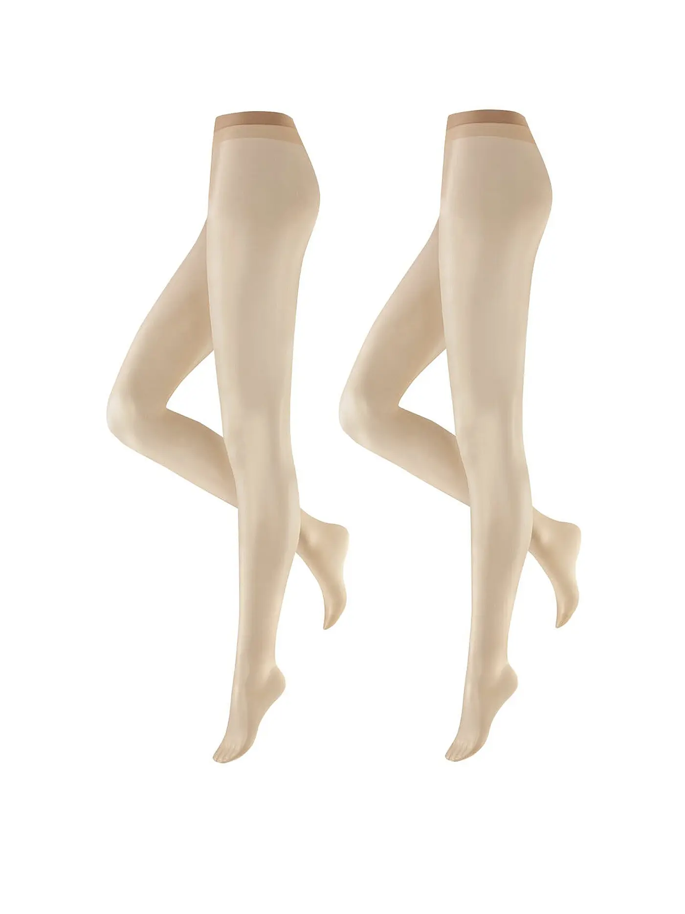 HUDSON | Feinstrumpfhose SIMPLY SHINE 15 2-er Pkg skin | beige
