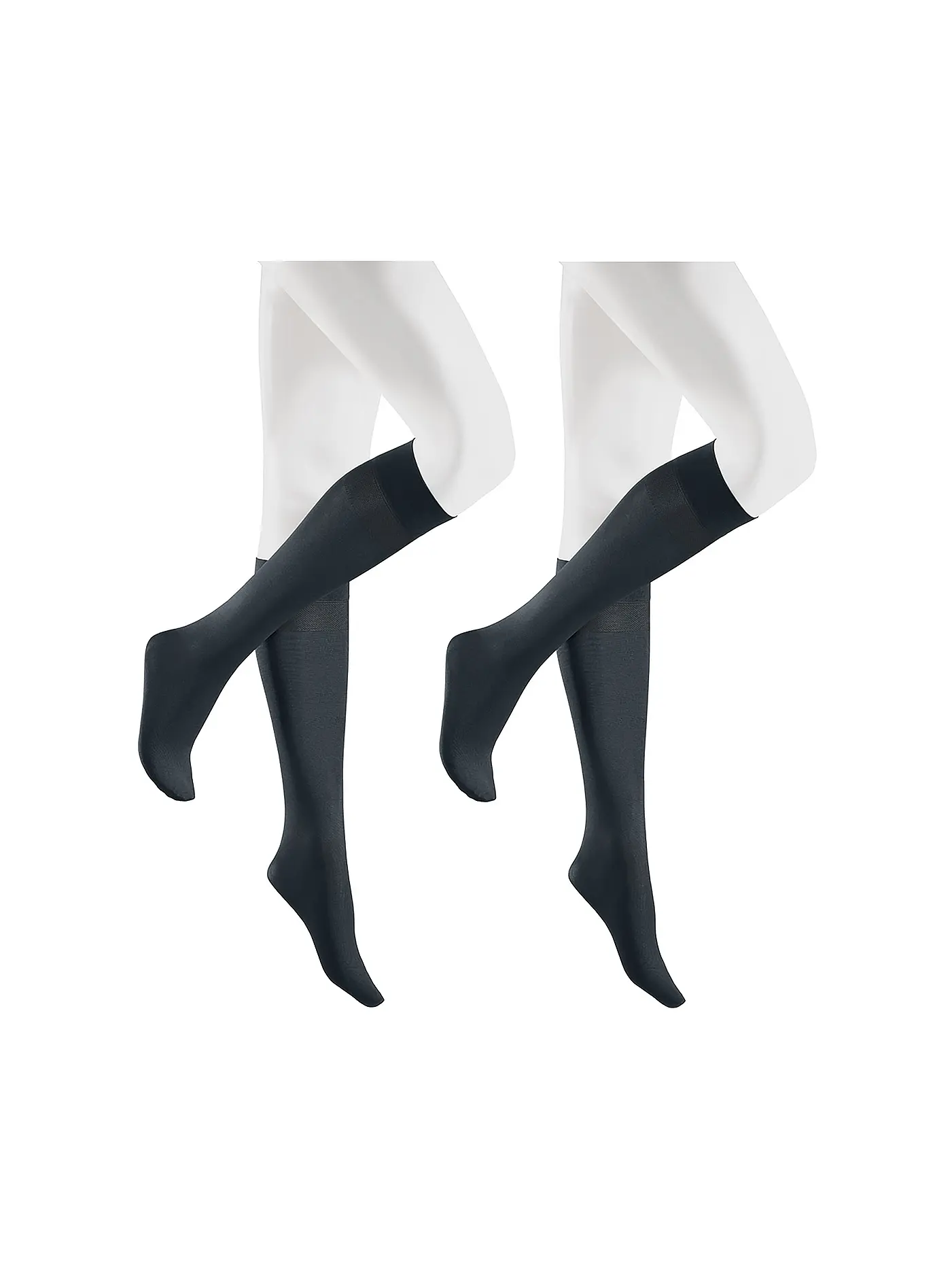 HUDSON | Strumpfhose 2-er Pkg. "Simply20" (Skin) | blau