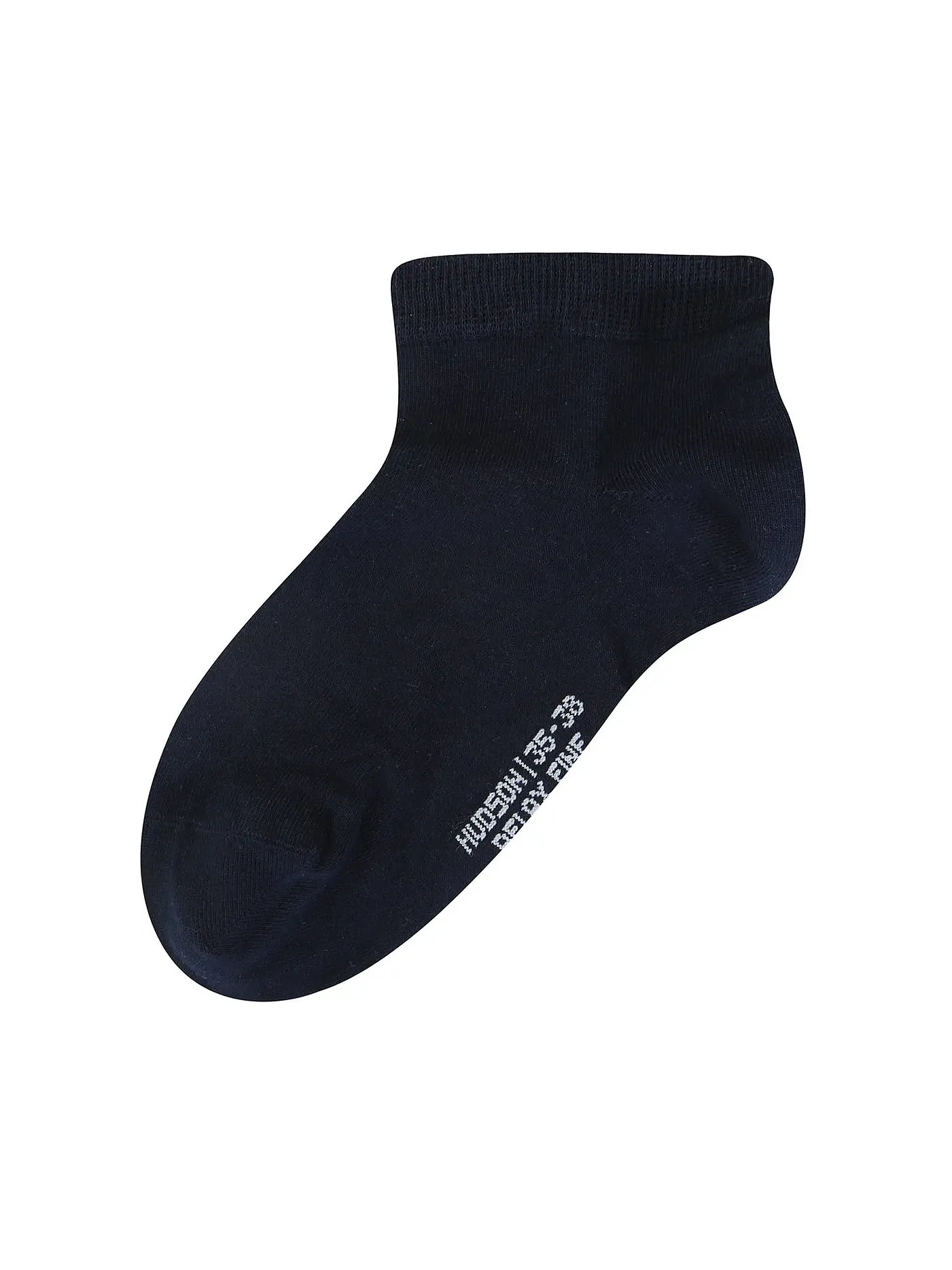 HUDSON | Kurzsocken Relax Fein silber | blau
