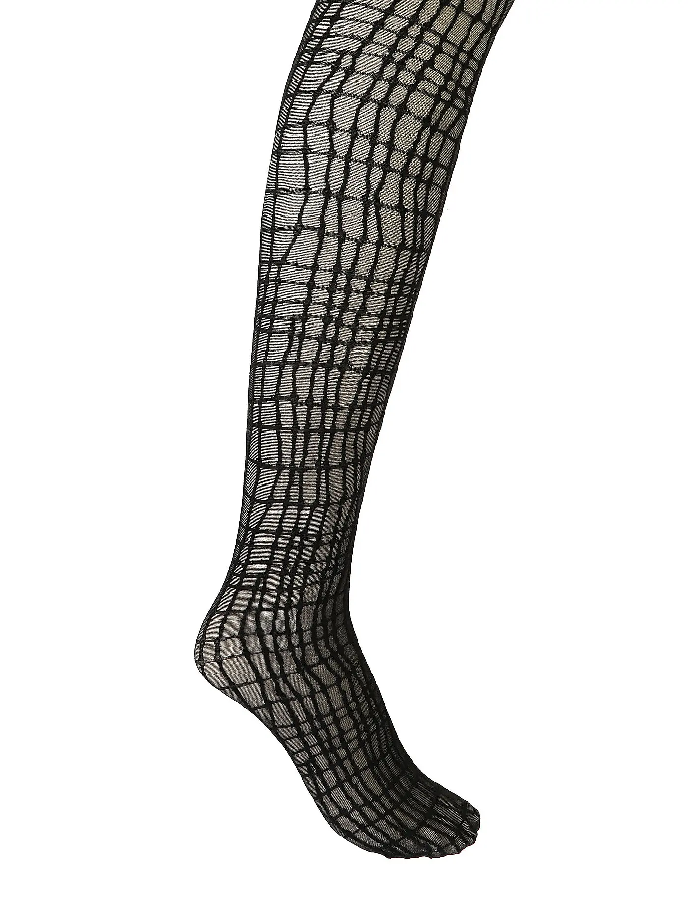 HUDSON | Modestrumpfhose GRILLE black  | schwarz