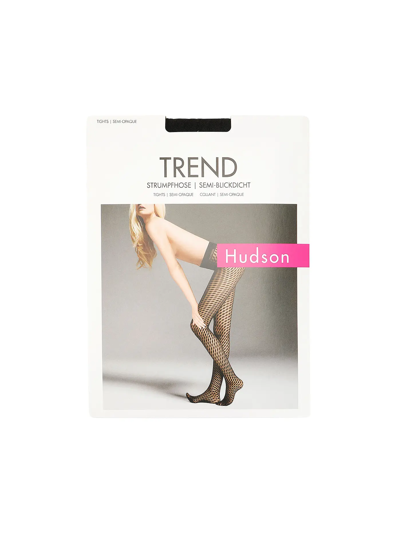 HUDSON | Modestrumpfhose PRONG black  | schwarz