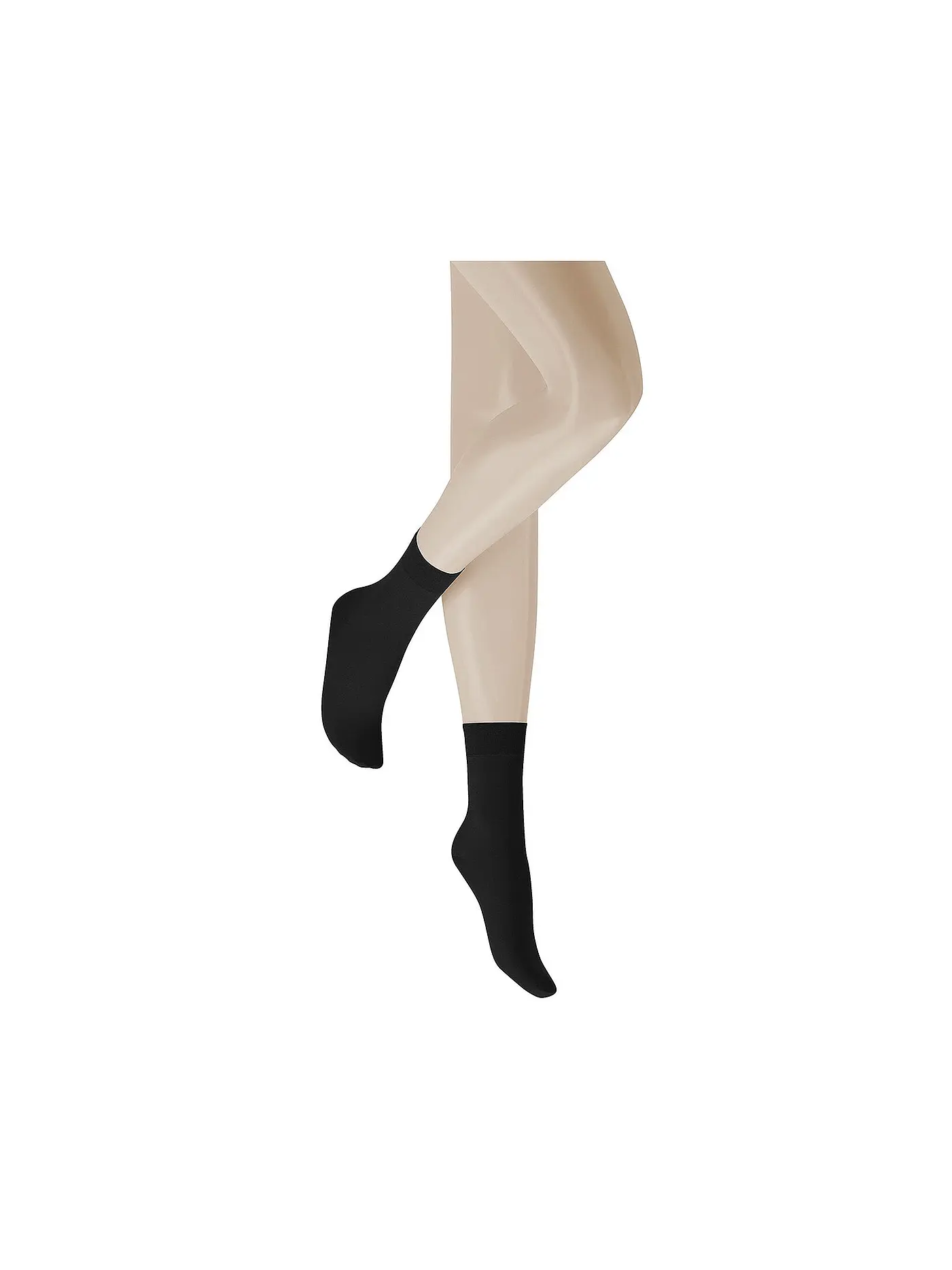 HUDSON | Socken Relax Light black | schwarz