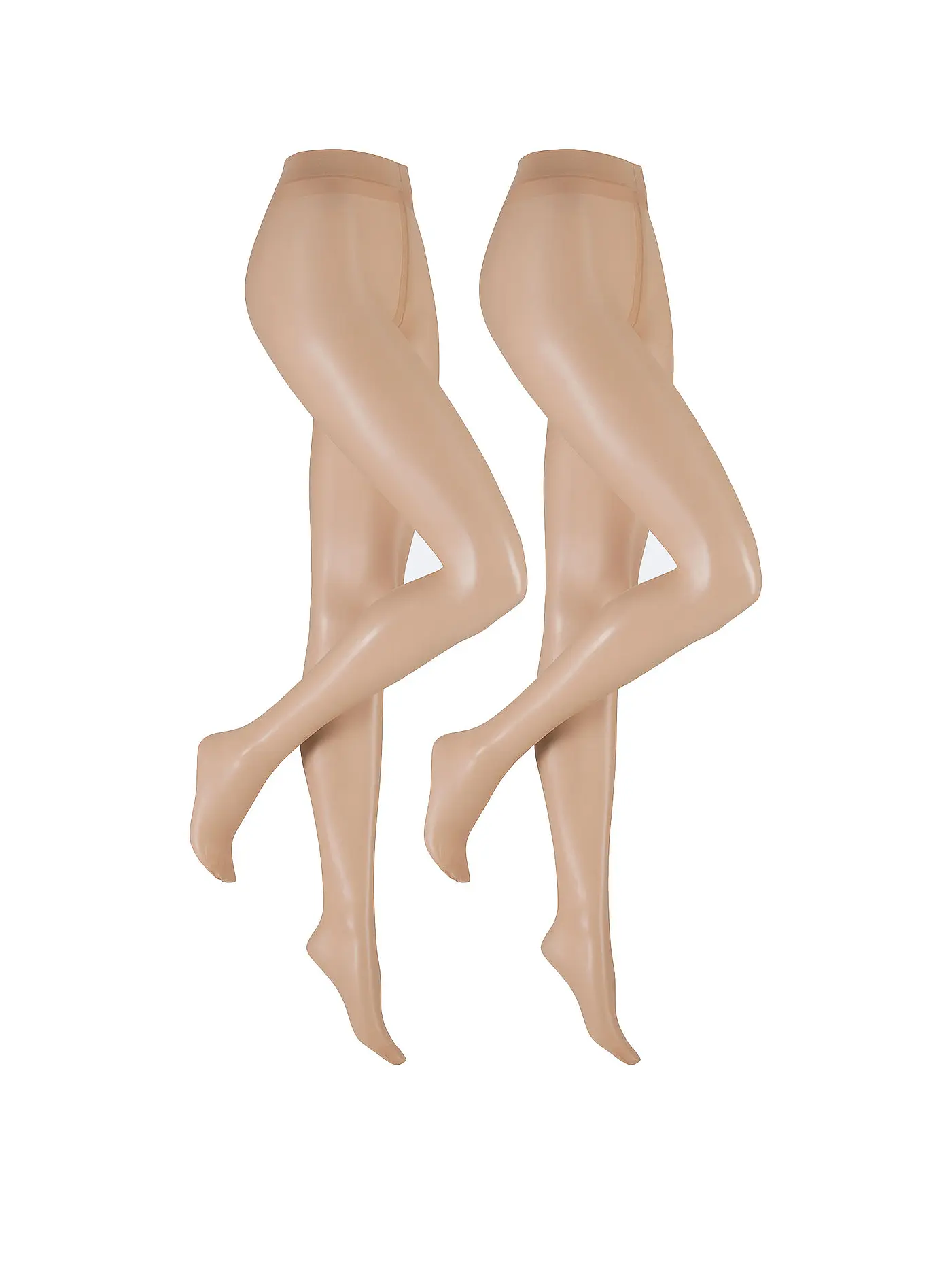 HUDSON | Strumpfhose 2-er Pkg. "Simply20" (Skin) | beige