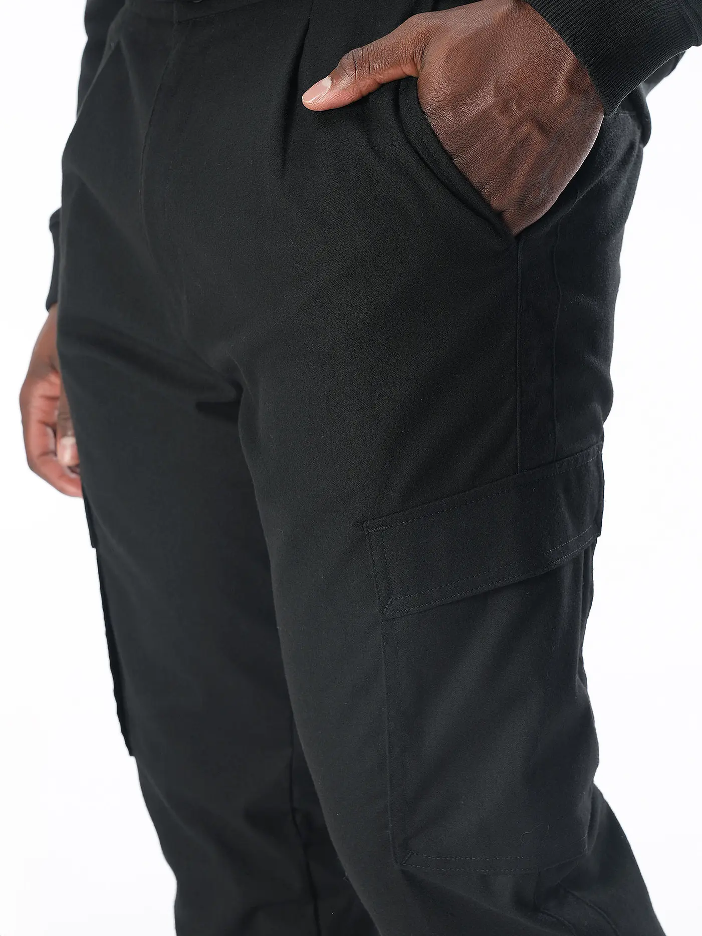 HUGO | Cargohose GLAVIN  | schwarz