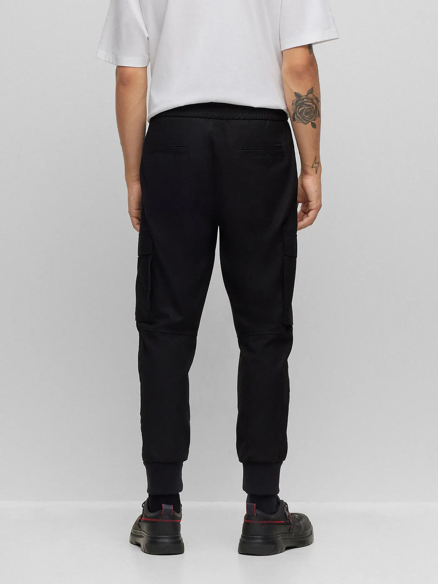 HUGO | Cargohose GLAVIN  | schwarz