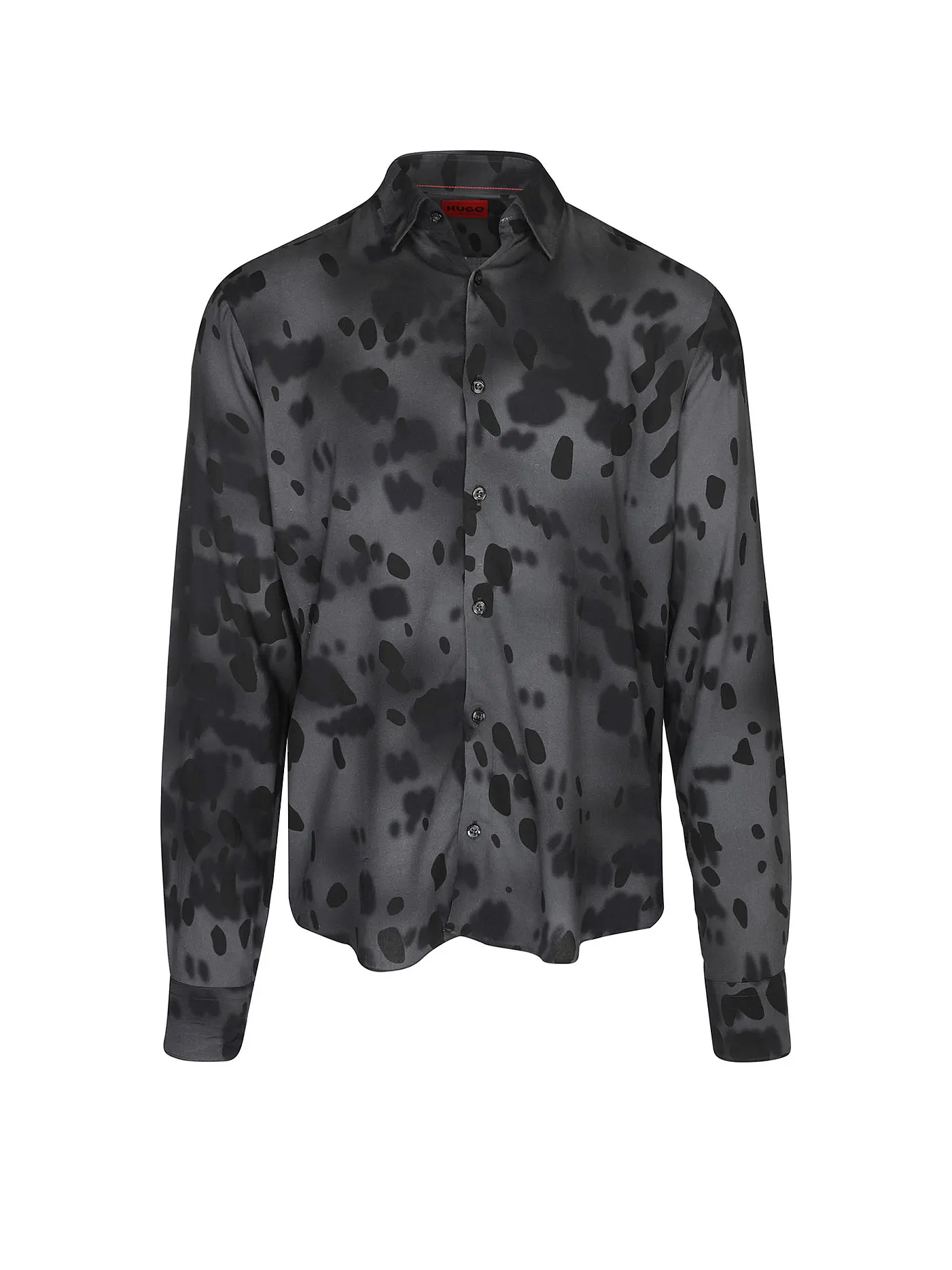 HUGO | Hemd Casual Slim Fit DALMO | grau