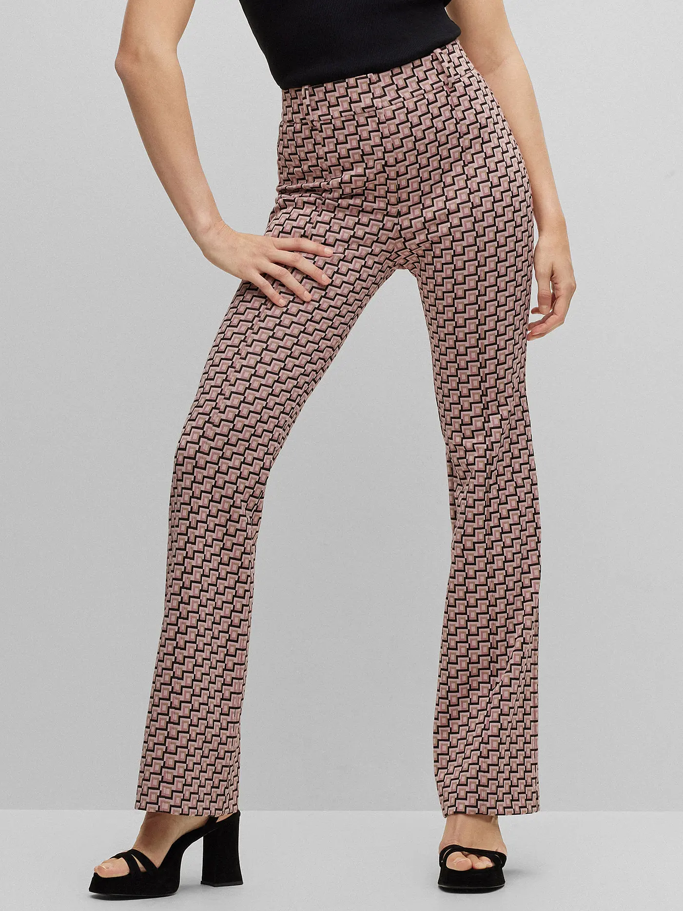 HUGO | Hose Slim Fit HAFLARE | koralle