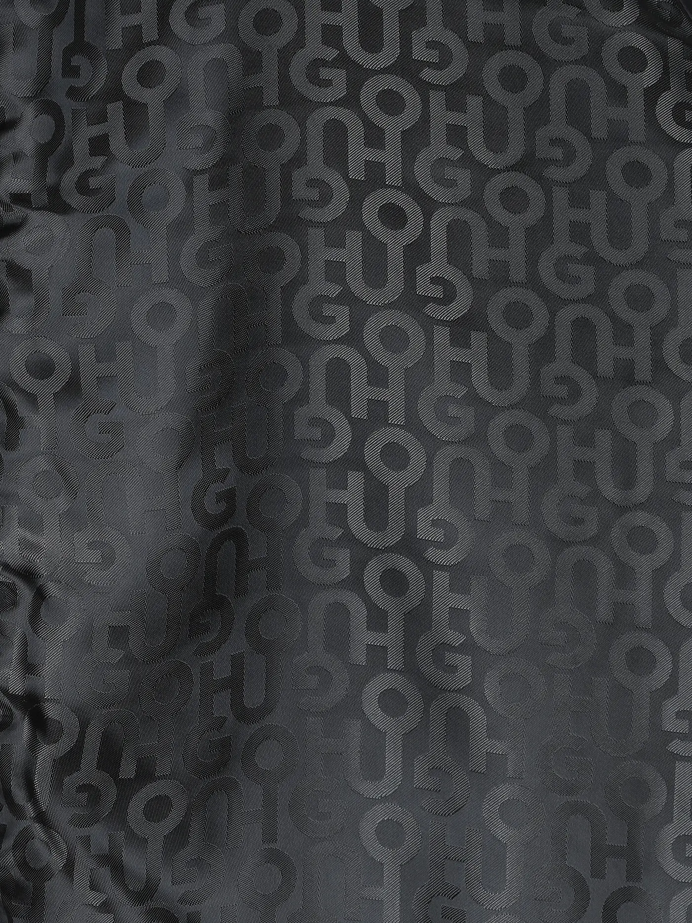 HUGO | Jacke in Felloptik FLORIANE | schwarz