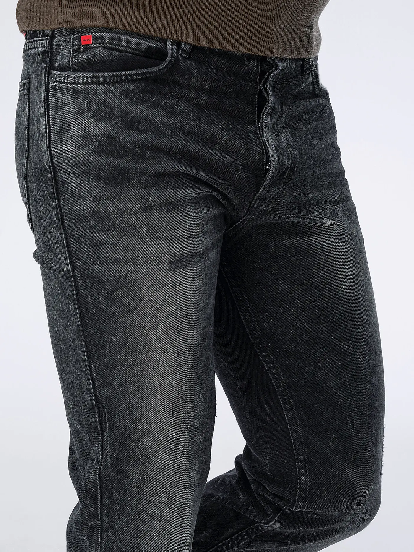 HUGO | Jeans Tapered Fit  | grau